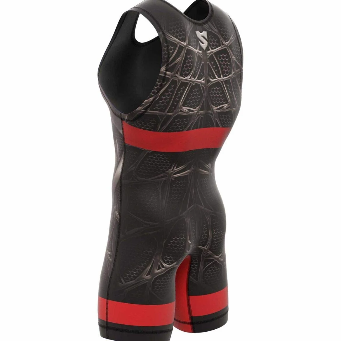 SMMASH Venomous Profesionalmente Camiseta de Lucha Libre para Hombres, Wrestling Traje, Lucha Libre Ropa, Wrestling Outfit, Material Transpirable y Antibacteriano
