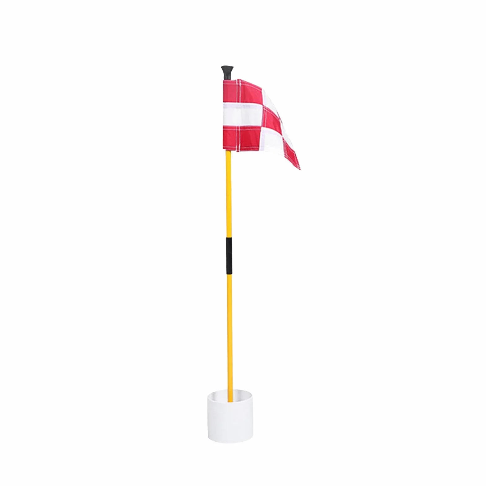 Bandera de Putting Green de Golf y Copa para Agujeros, Práctica de Putting, Asta de Bandera de Fibra de Vidrio, Astas de Bandera de Golf