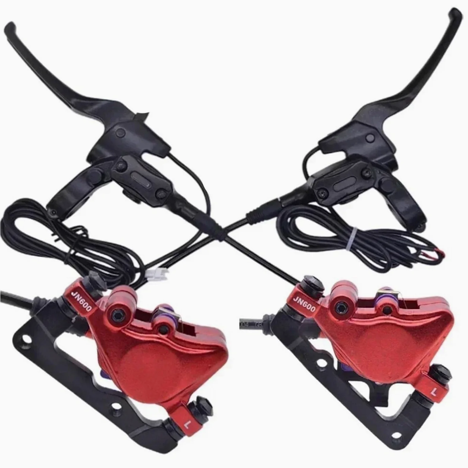 Freno de Tambor para Bicicleta Pinza de Bicicleta, Hoja de Cadena, Mango de Freno, Freno de Disco hidráulico, Sensor de Cambio de Repuesto Freno de Tambor de Banda Trasera