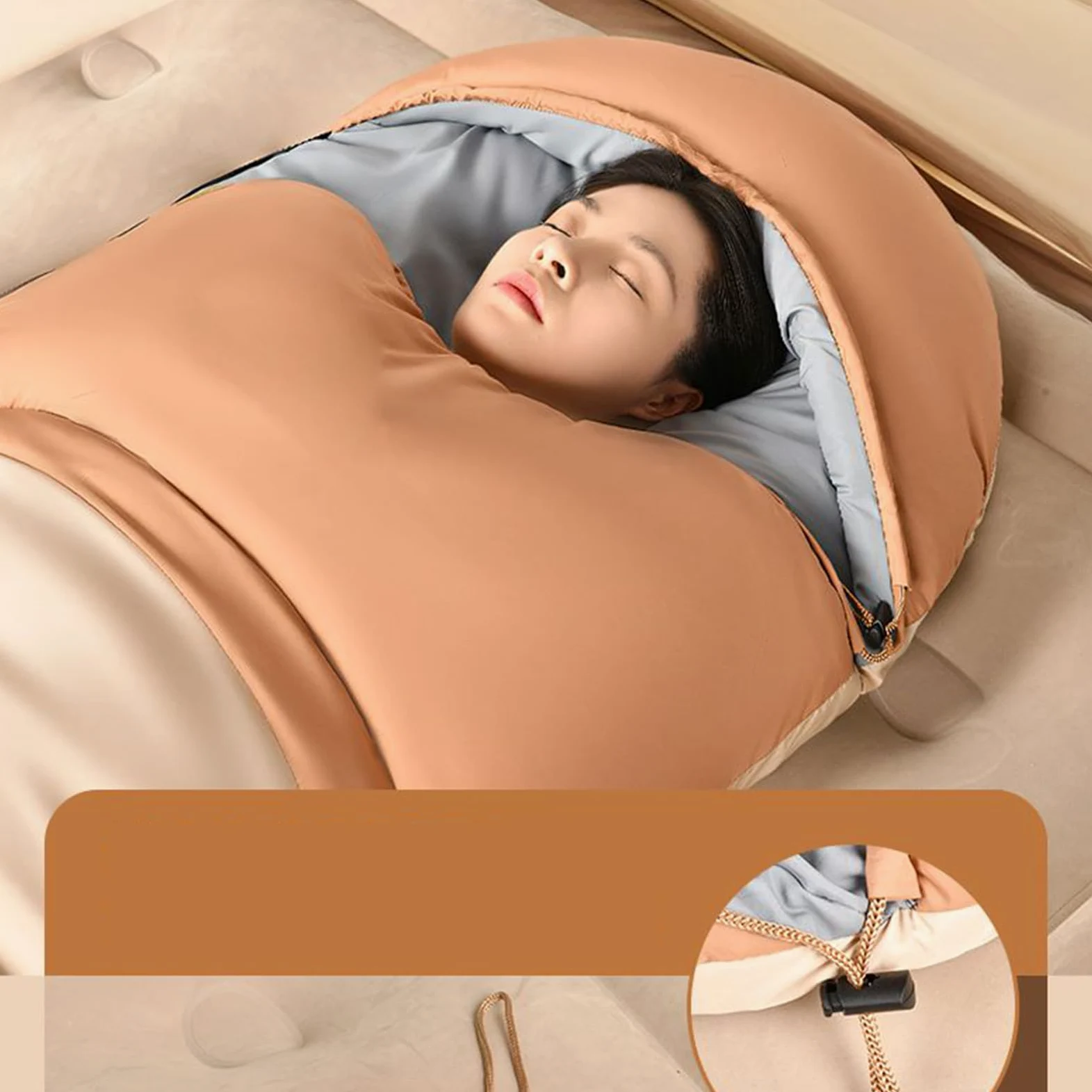 Sacos De Dormir De Camping Para Adultos Equipamiento De Camping Cálido | Saco De Dormir Para Adultos En Clima Frío Para Vacaciones Viaje Por Carretera Escalada