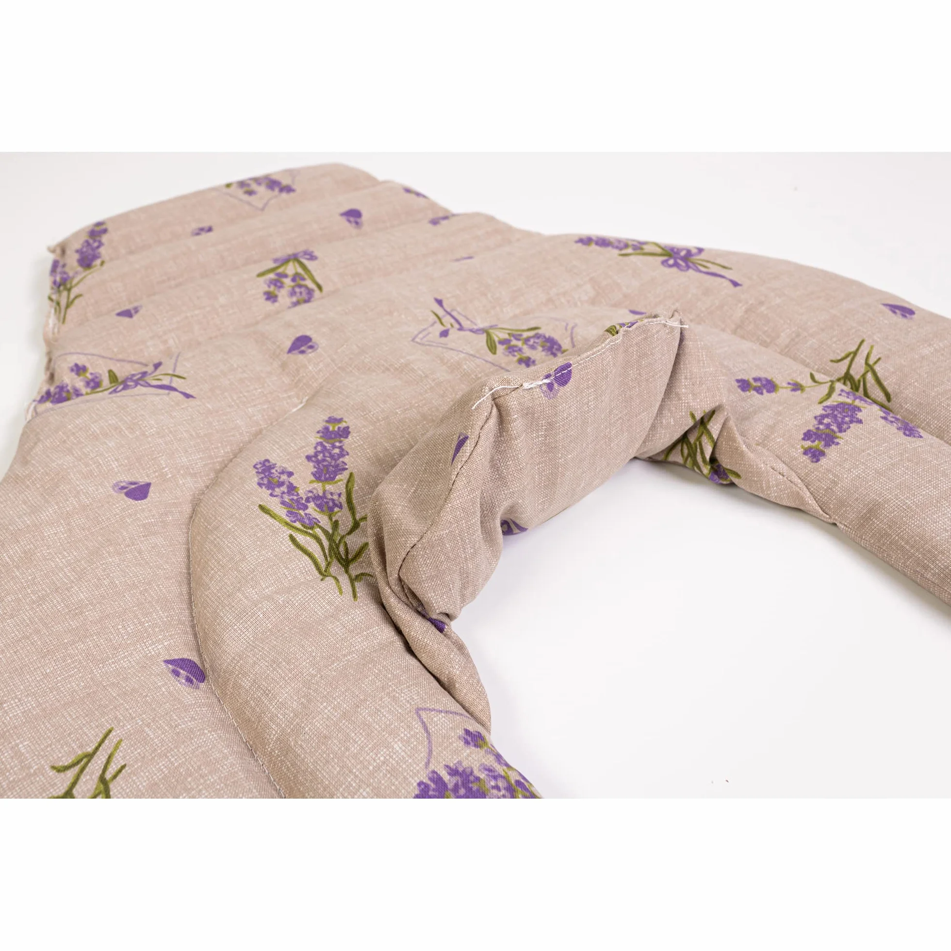 Cojín cervical térmico para cuello y hombros aroma de cereza marrón