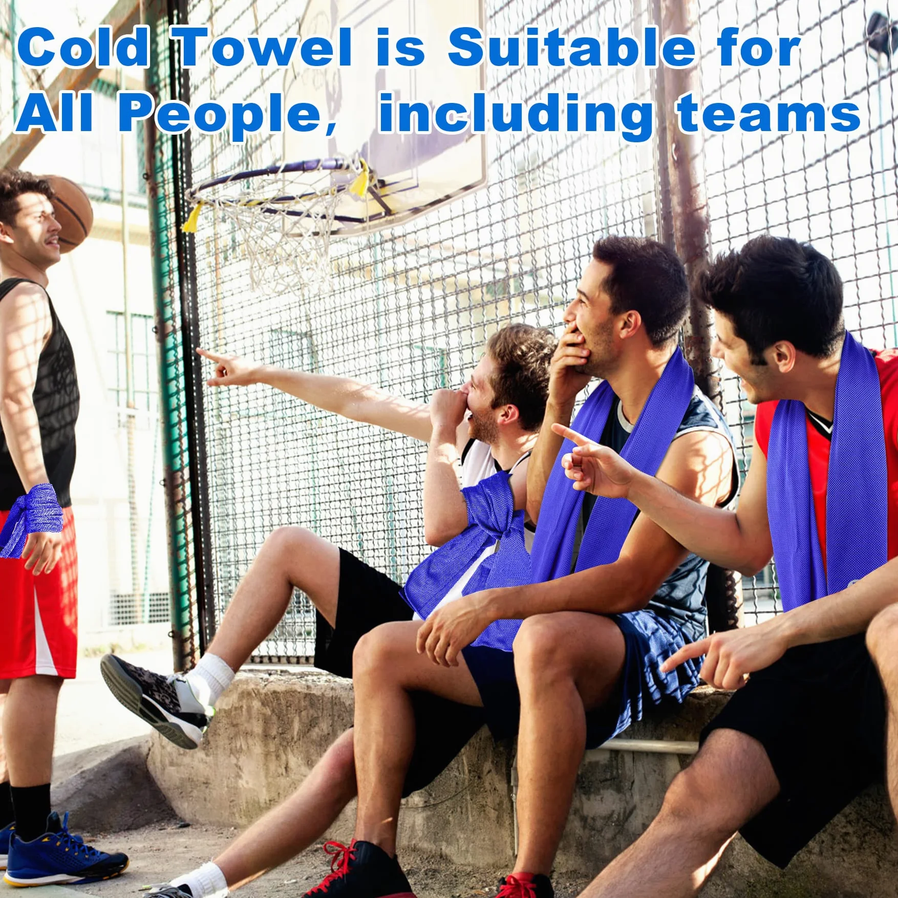 Sukeen Toallas de refrigeración para Cuello y Cara, Paquete de 30 Toallas de refrigeración Deportivas de Secado rápido, Toalla de Sudor Suave y Transpirable para Entrenamiento