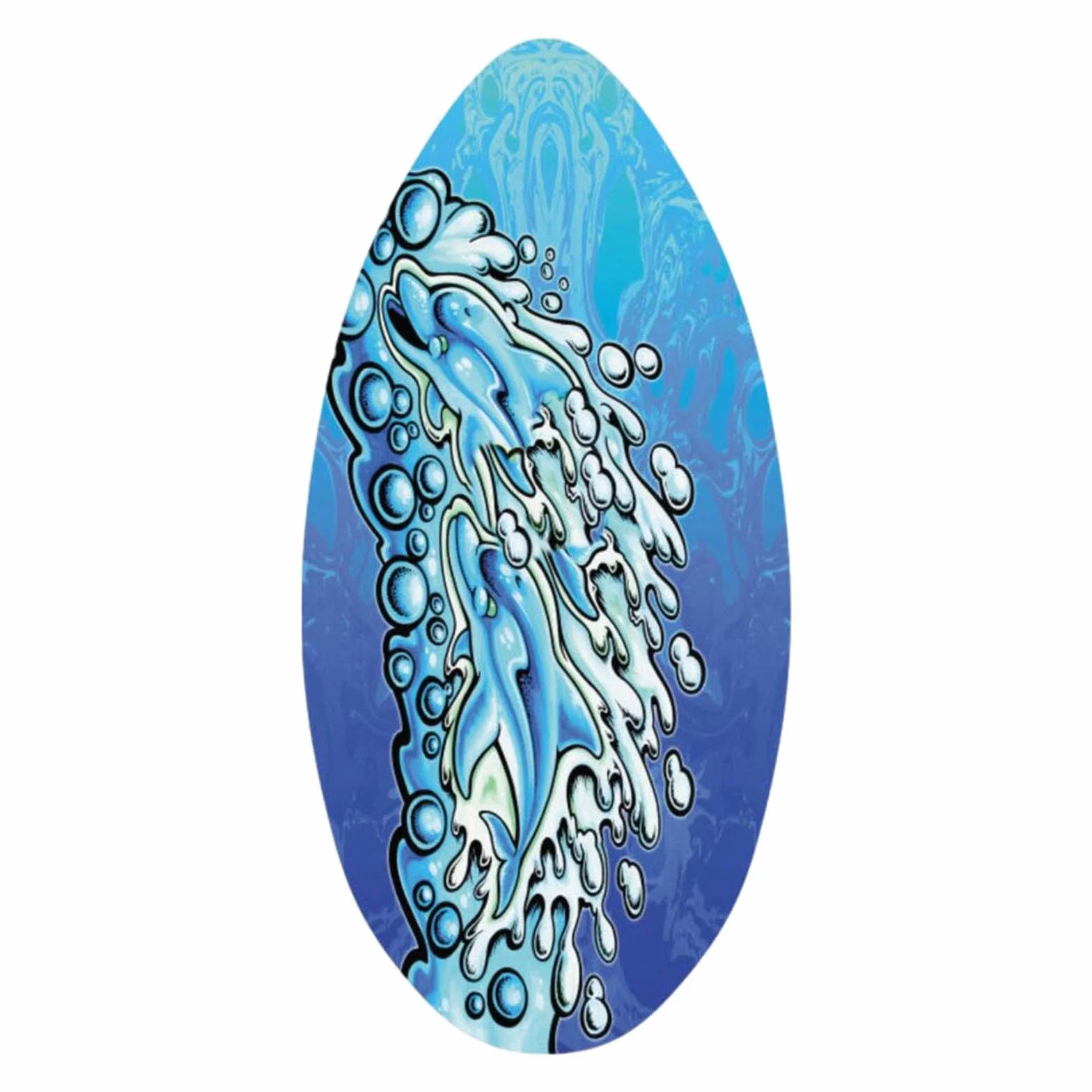 KESOTO Skimboard de Madera de 30 Pulgadas, Tabla de Surf para Deportes Acuáticos Al Aire Libre