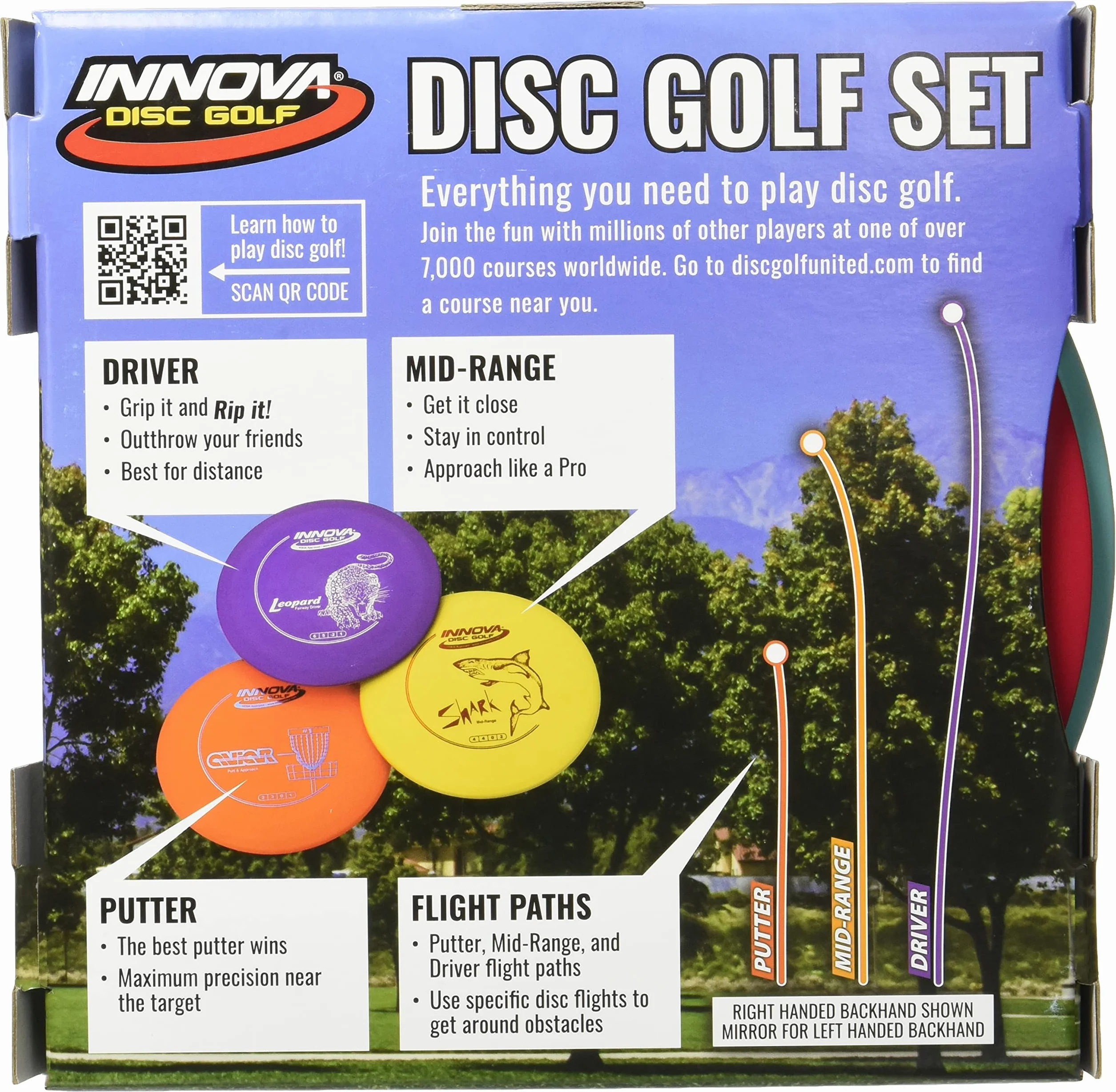 Innova DX Disc Golf Pila Caja Juego de 3 Discos