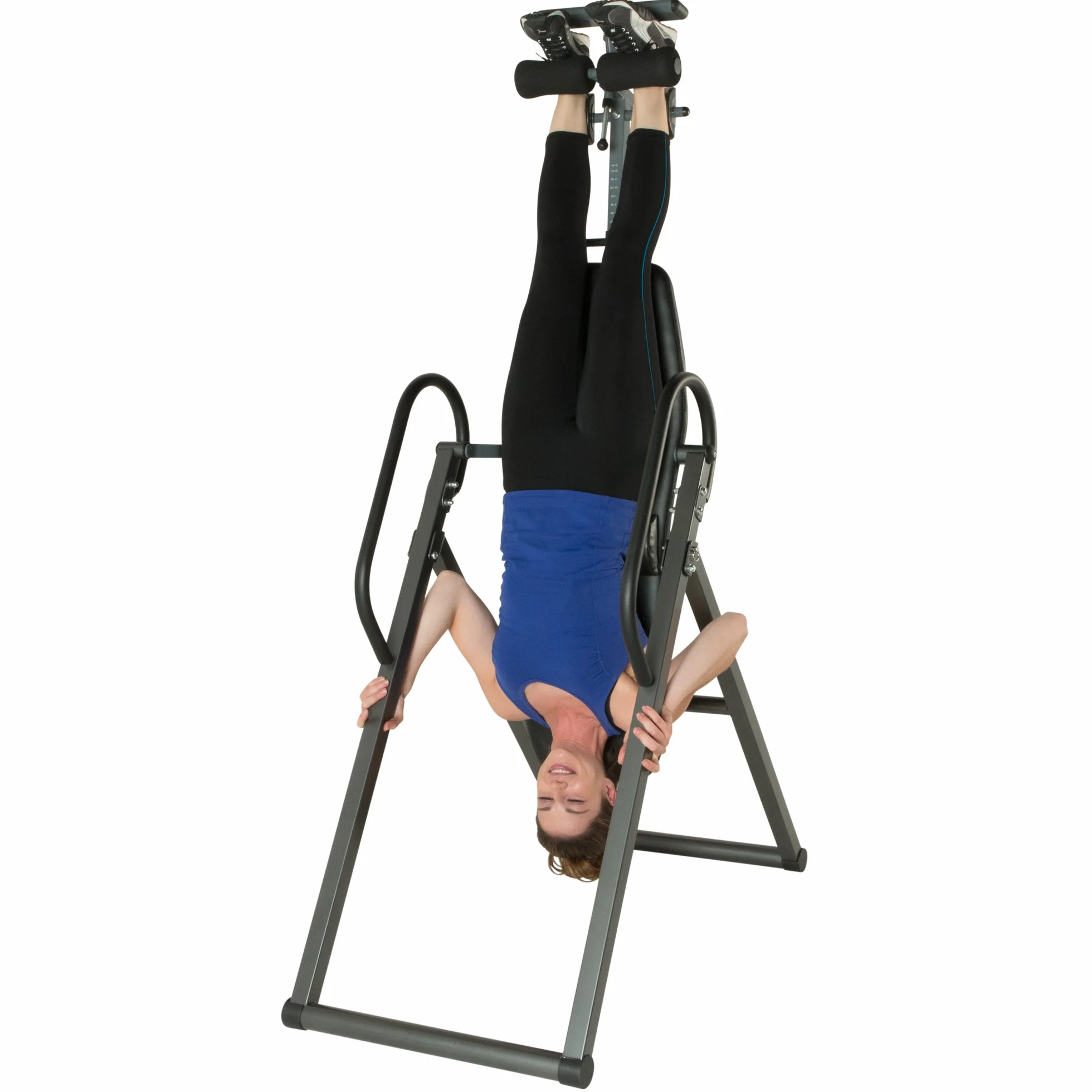 Fitness Reality Unisex Adulto 790XLT Alta Resistencia Inversión Tabla con Cojín Inferior de la Espalda Inversión/Vertical Completa - Rojo, N/A