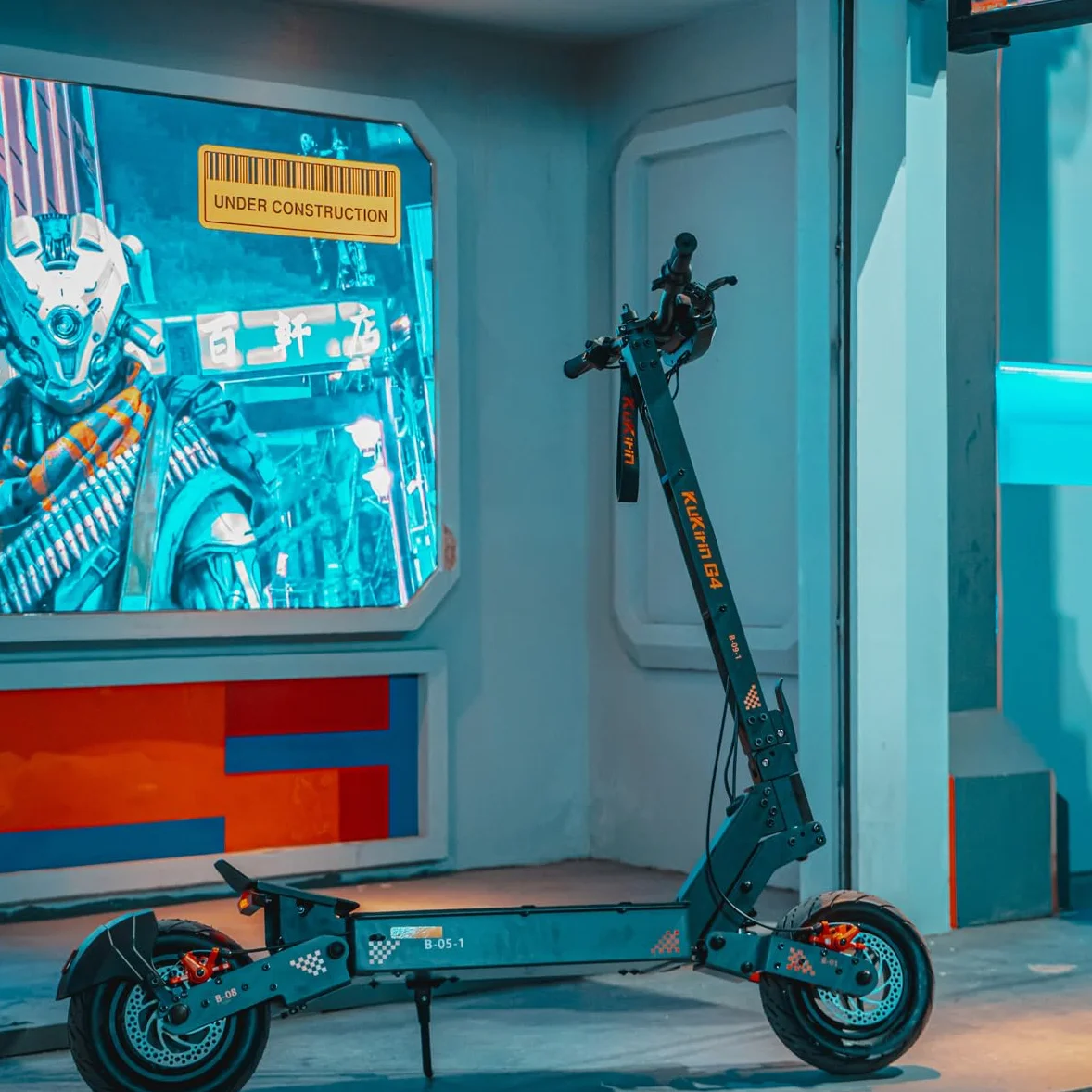 KuKirin G4 Scooter Eléctrico Recreativo Offroad, Neumáticos de Aire 11 Pulgadas, Estructura Reforzada, Estable y Robusto