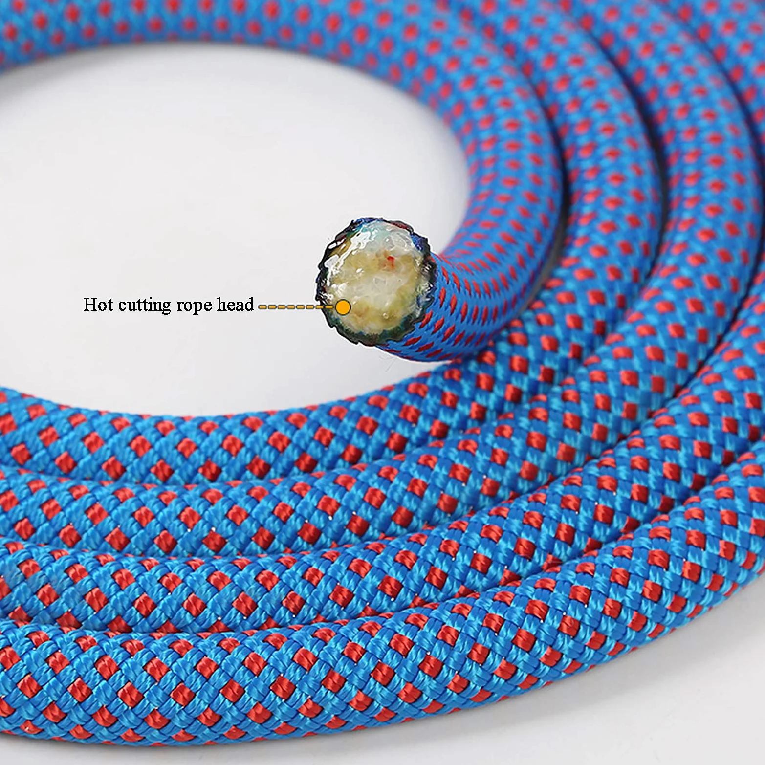 Eslinga De Cuerda para Trabajos Aéreos Al Aire Libre De 12 Mm, Resistente Al Desgaste, con Una Fuerza De Tracción De 3200 Kg (20 M)