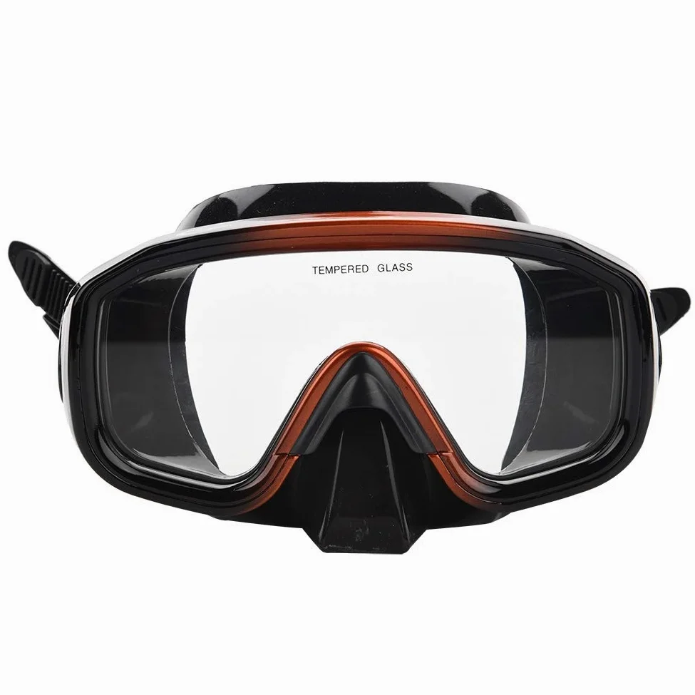 Gafas de Buceo, Snorkel de Gran Angular, Máscara de Natación Subacuática, Gafas de Snorkel con Estuche de Transporte
