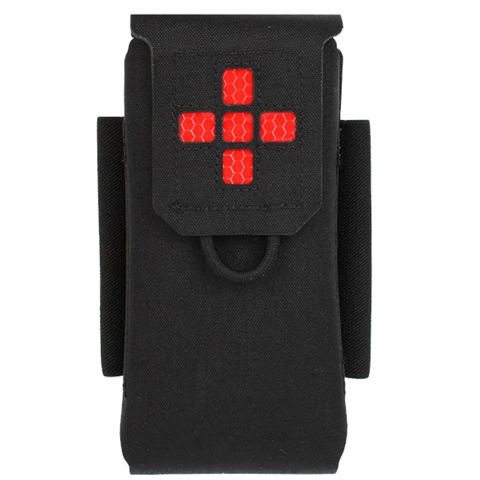 Bolsa Médica Tactics MOLLE, Mini Bolsa Médica IFAK, Kit Compacto de Primeros Auxilios de Acceso Rápido, para Senderismo y Acampada Al Aire Libre