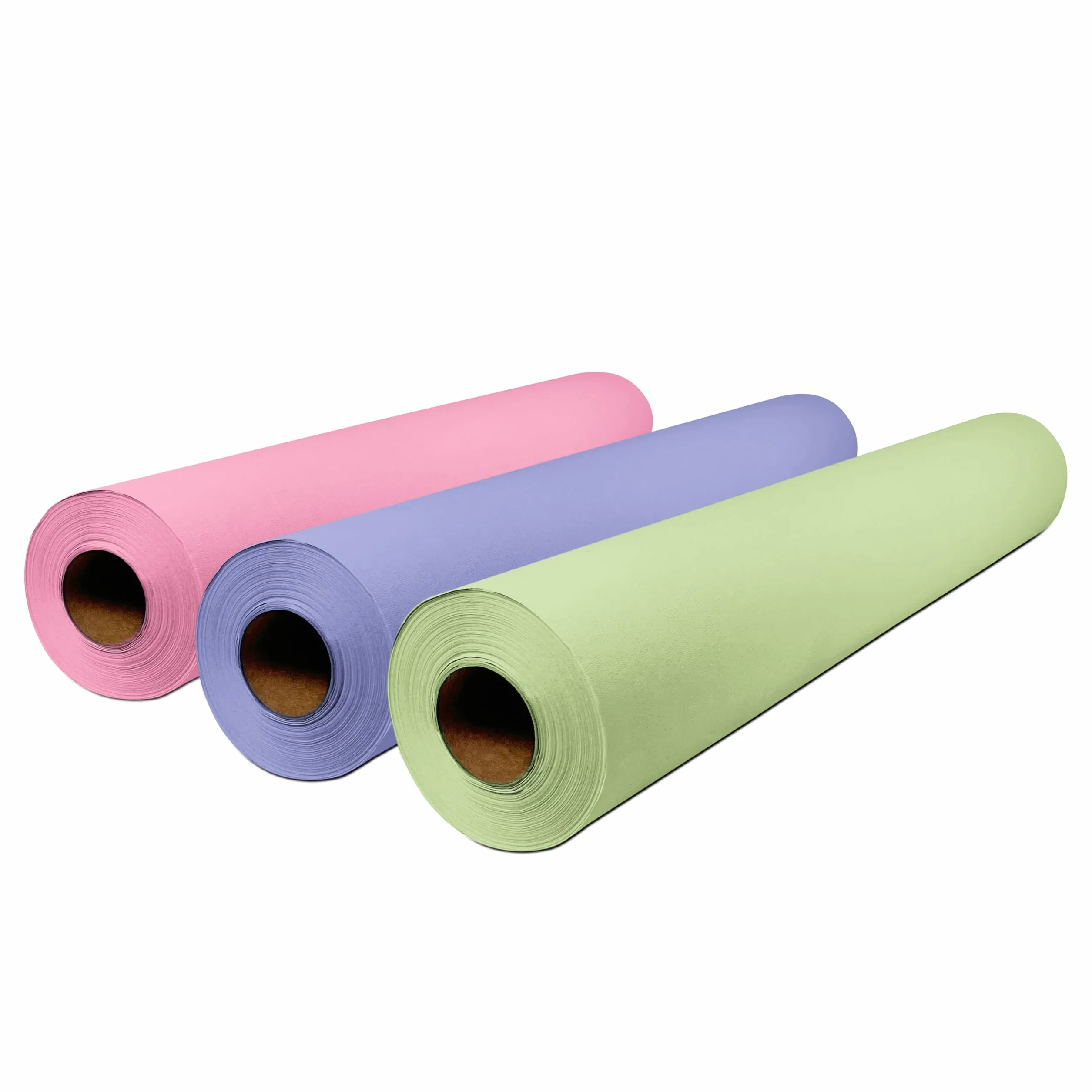 Papel Camilla para Masaje Crepado Multicolor 60 cm x 70 m 3 Rollos
