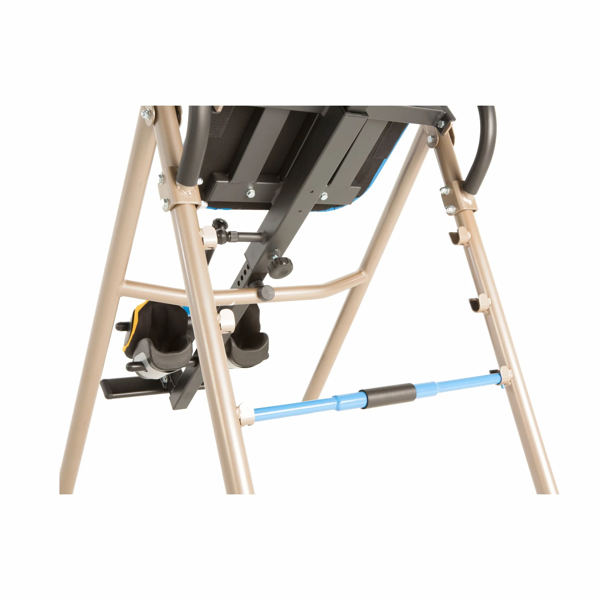 EXERPEUTIC - Mesa de inversión con Soportes de Tobillo Airsoft SIN Pinch, Sistema de trinquete de Seguridad SURELOCK y Soporte Lumbar