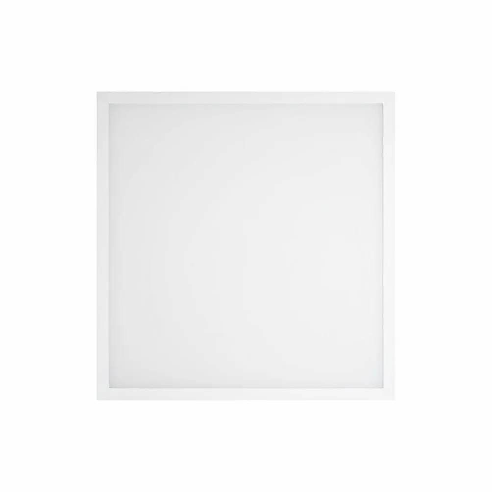 Panel LED 60x60 40W retroiluminado marco blanco 120º Luz fría para techo