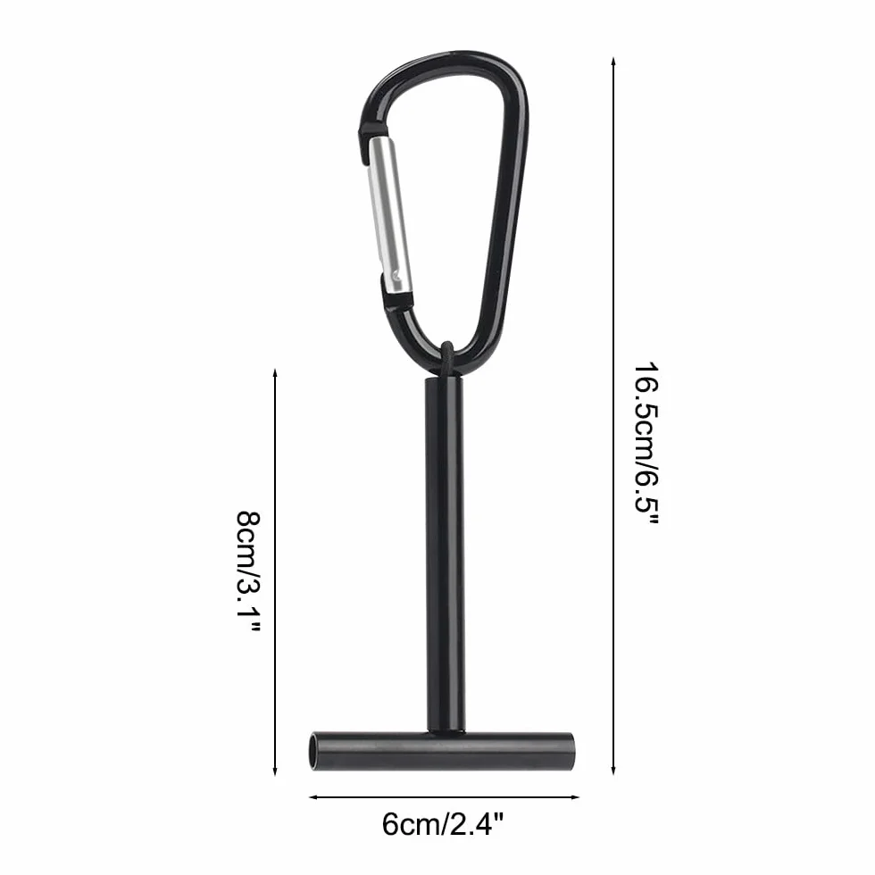 Tippet Holder, 3 piezas de acero inoxidable Tippet accesorios de pesca con mosca incorporados cuerda elástica de alta elasticidad para dispensar líderes Tippets