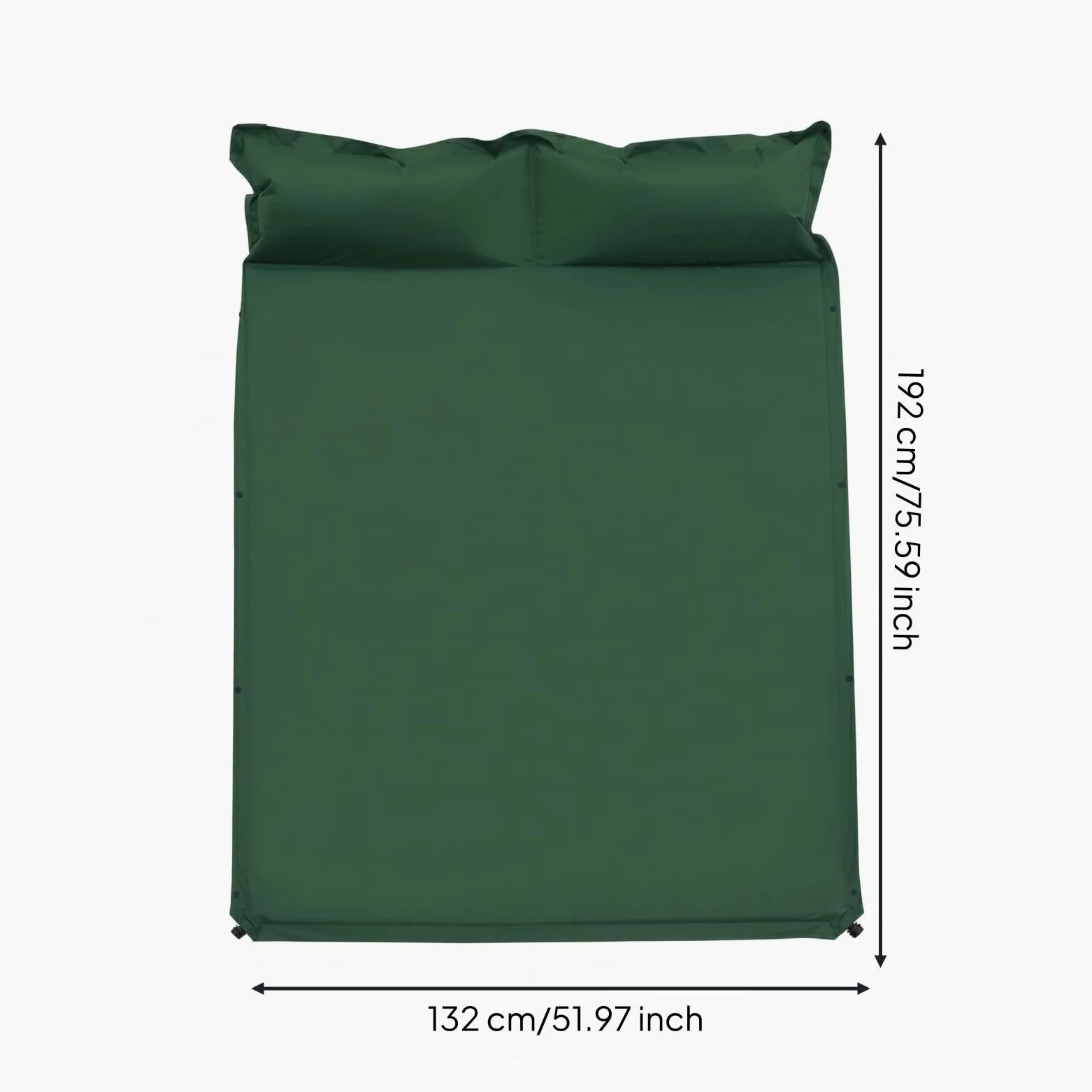 Colchoneta Autoinflable de Camping Extra Gruesa Colchoneta Autoinflable Ligera Colchón Inflable para Campistas, Aficionados Al Aire Libre, Exterior