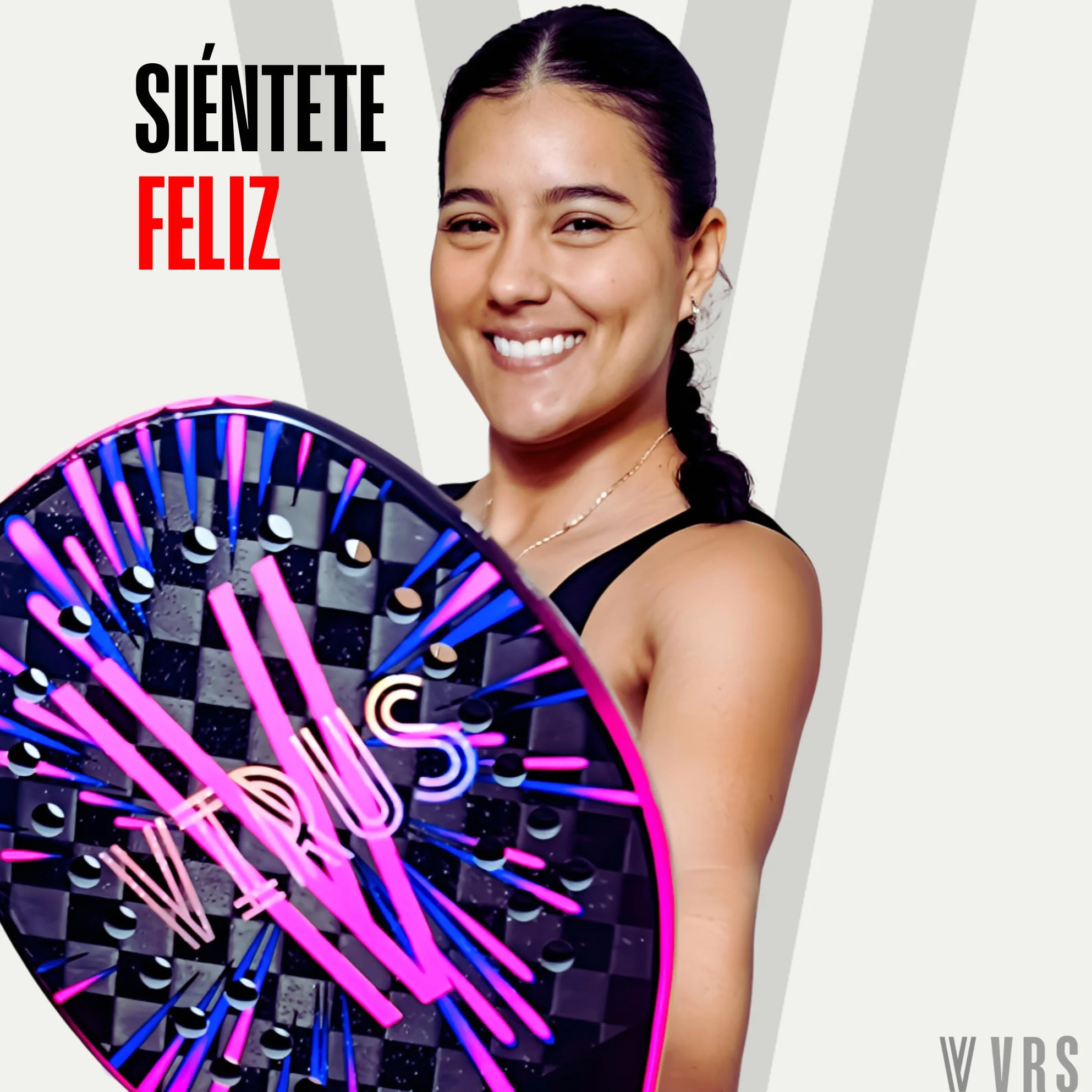 VIRUS Obsession Raqueta Beach Tennis Profesional Carbono 18K Black EVA Soft Balance Medio Spin Control Funda