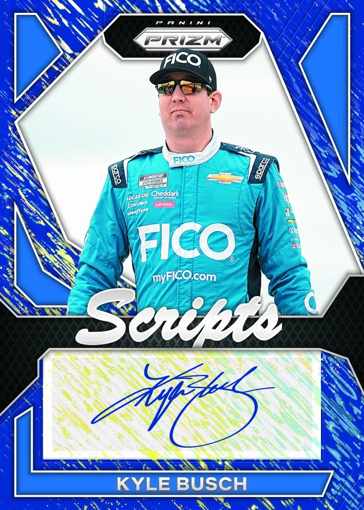 Panini Prizm NASCAR Racing Blaster Box 2024 – Tarjetas oficiales de carreras – Incluye premios exclusivos de Blaster, insertos y novatos – Caja de venta al por menor de Panini sellada