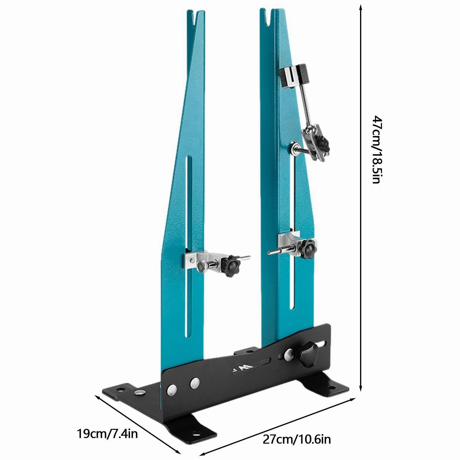 Herramienta de reparación de Bicicletas – Soporte Ajustable con Taller | base estable para ruedas de alineación | Accesorio para ciclismo con radios prácticos, dispositivo preciso para el mantenimie
