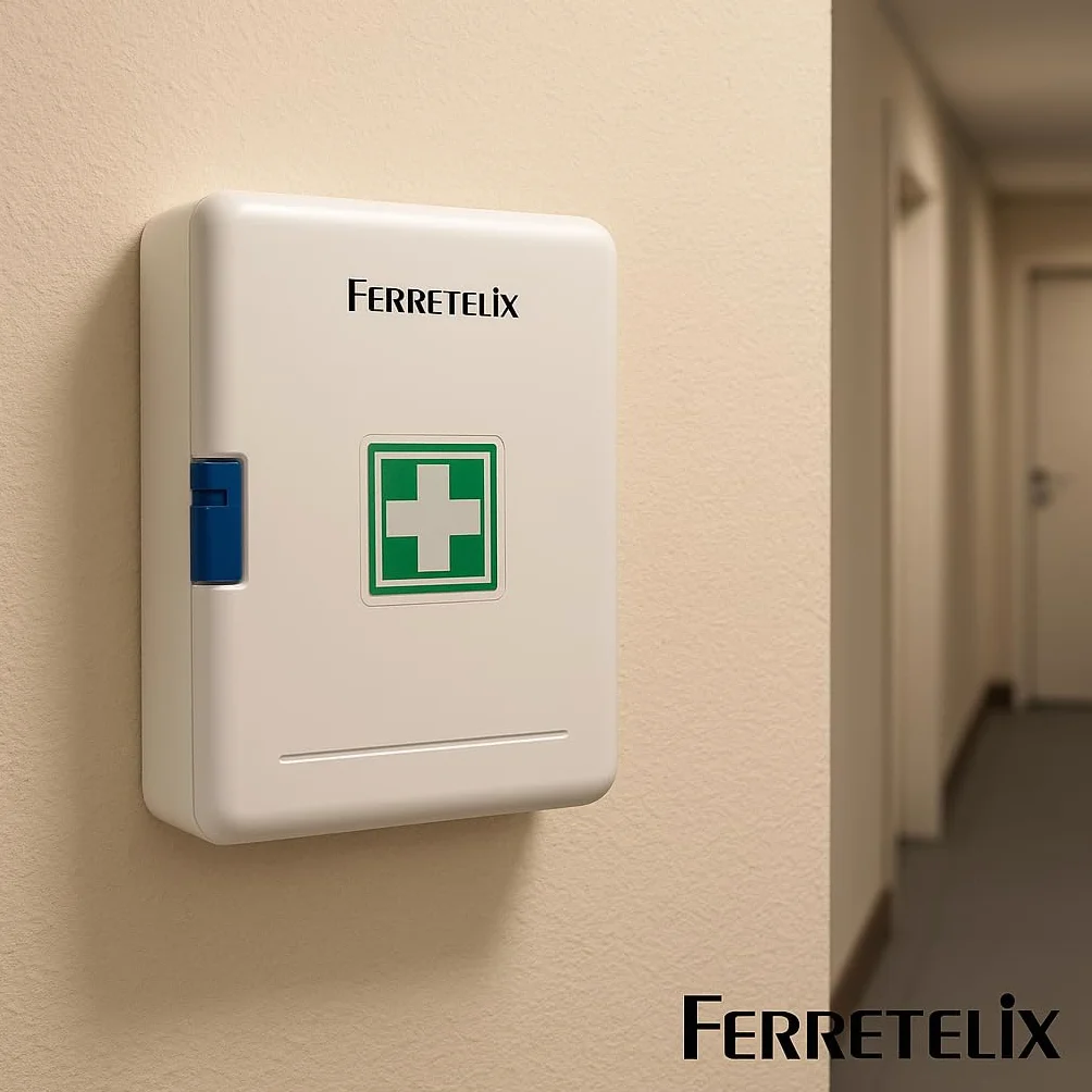 Ferretelix® Botiquín Primeros Auxilios Armario 40x32x18 cm Homologado