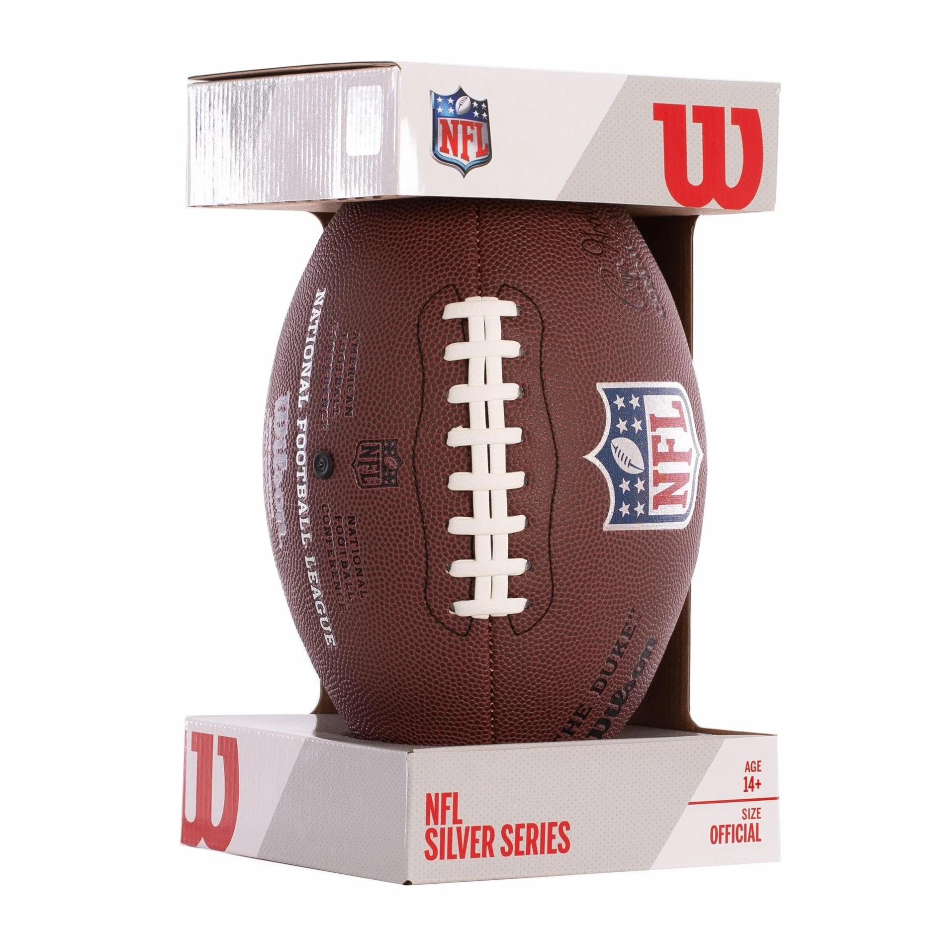 Wilson Balón Fútbol Americano NFL Duke Réplica - con Expositor -