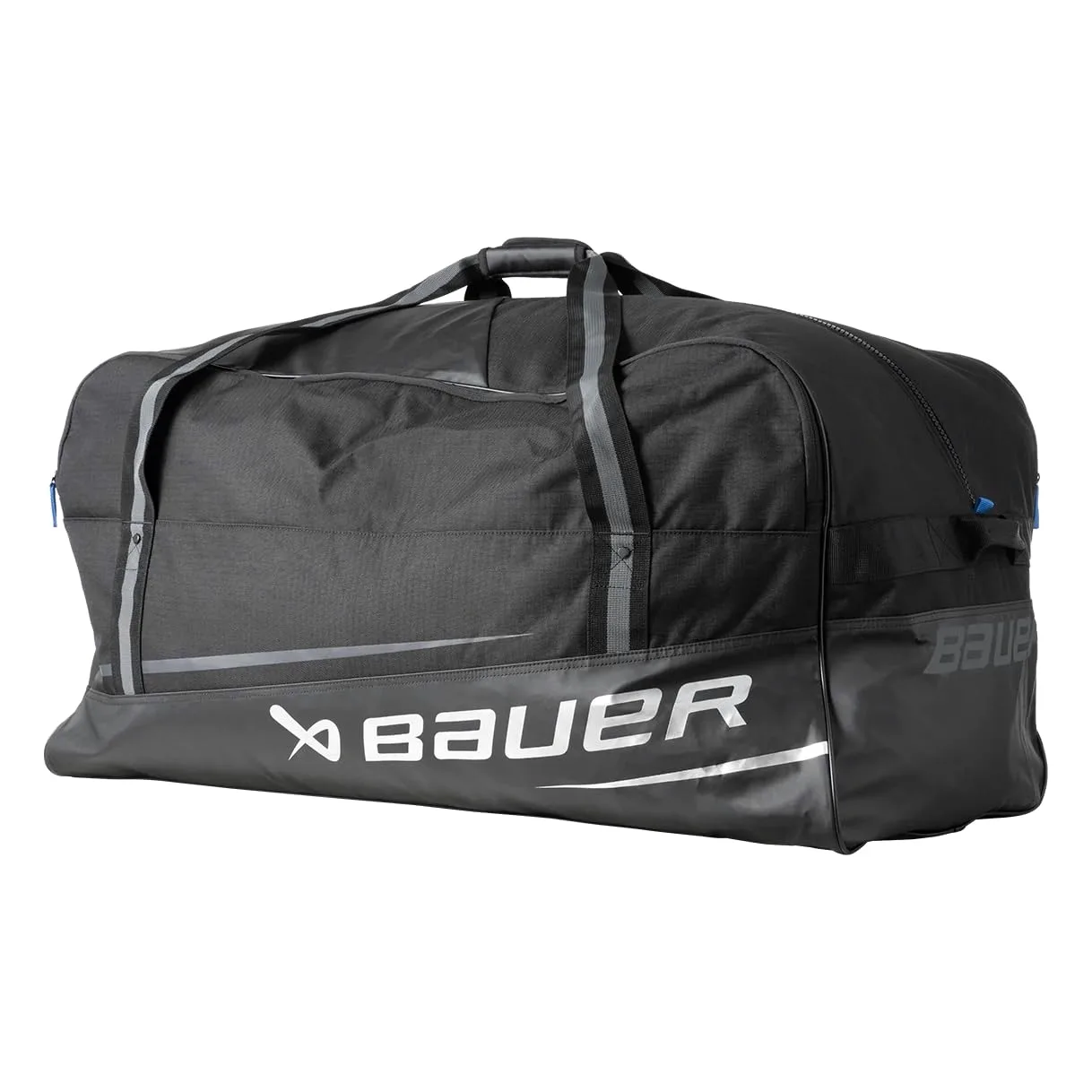 Bauer Hockey Premium - Bolsa de transporte '24 (negro/blanco, senior/grande (35 x 20 x 18 pulgadas)