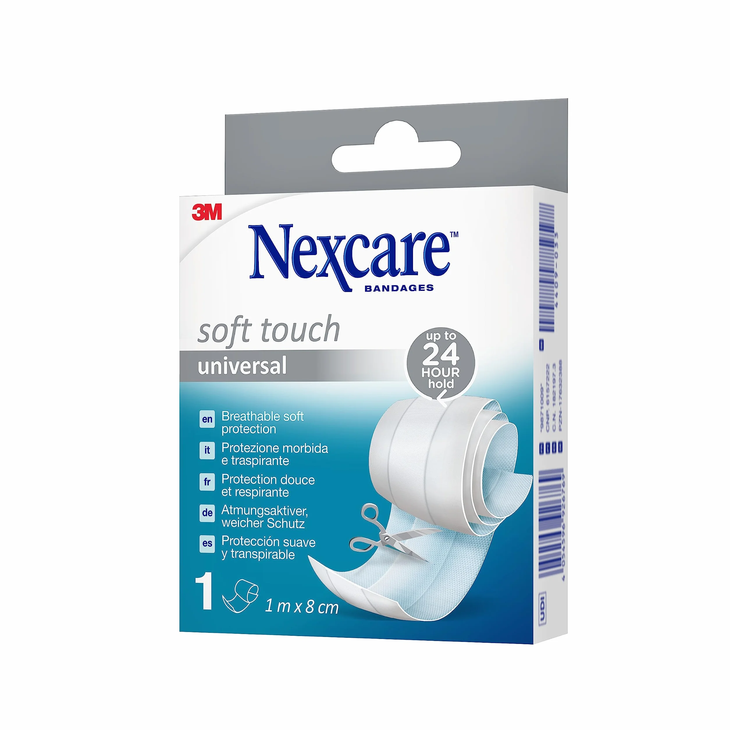 Nexcare Universal Soft Touch tiras 1 m x 8 cm