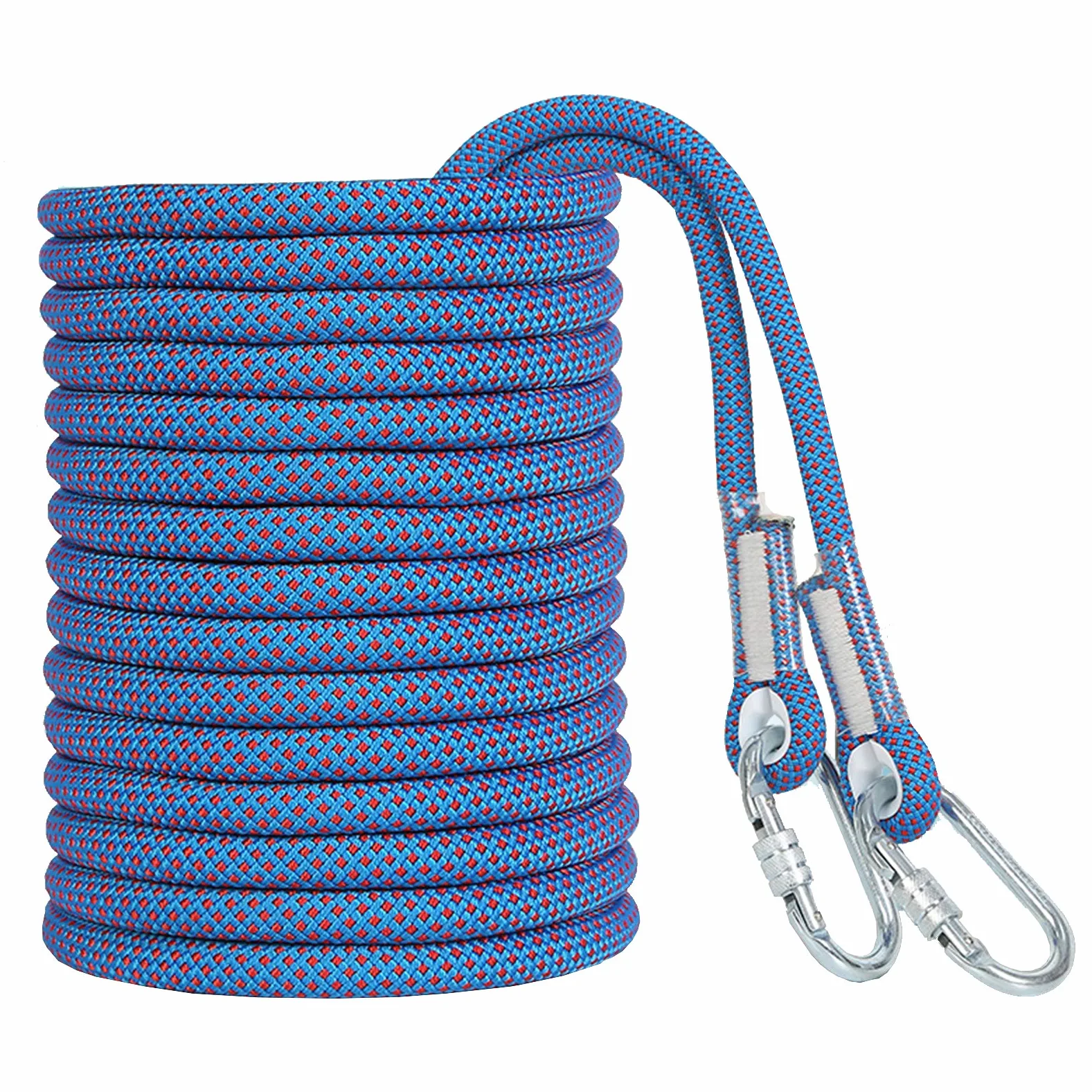 Eslinga De Cuerda para Trabajos Aéreos Al Aire Libre De 12 Mm, Resistente Al Desgaste, con Una Fuerza De Tracción De 3200 Kg (20 M)