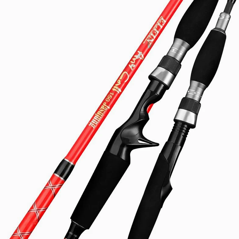 Cañas de Pescar en Mar,Cañas de Pescar Surfcasting 1.5m 1.68m 1.8m mar Barco Jigging Asiento de Pesca Vara de océano Fibra de Carbono Agua Salina caña de Pescar