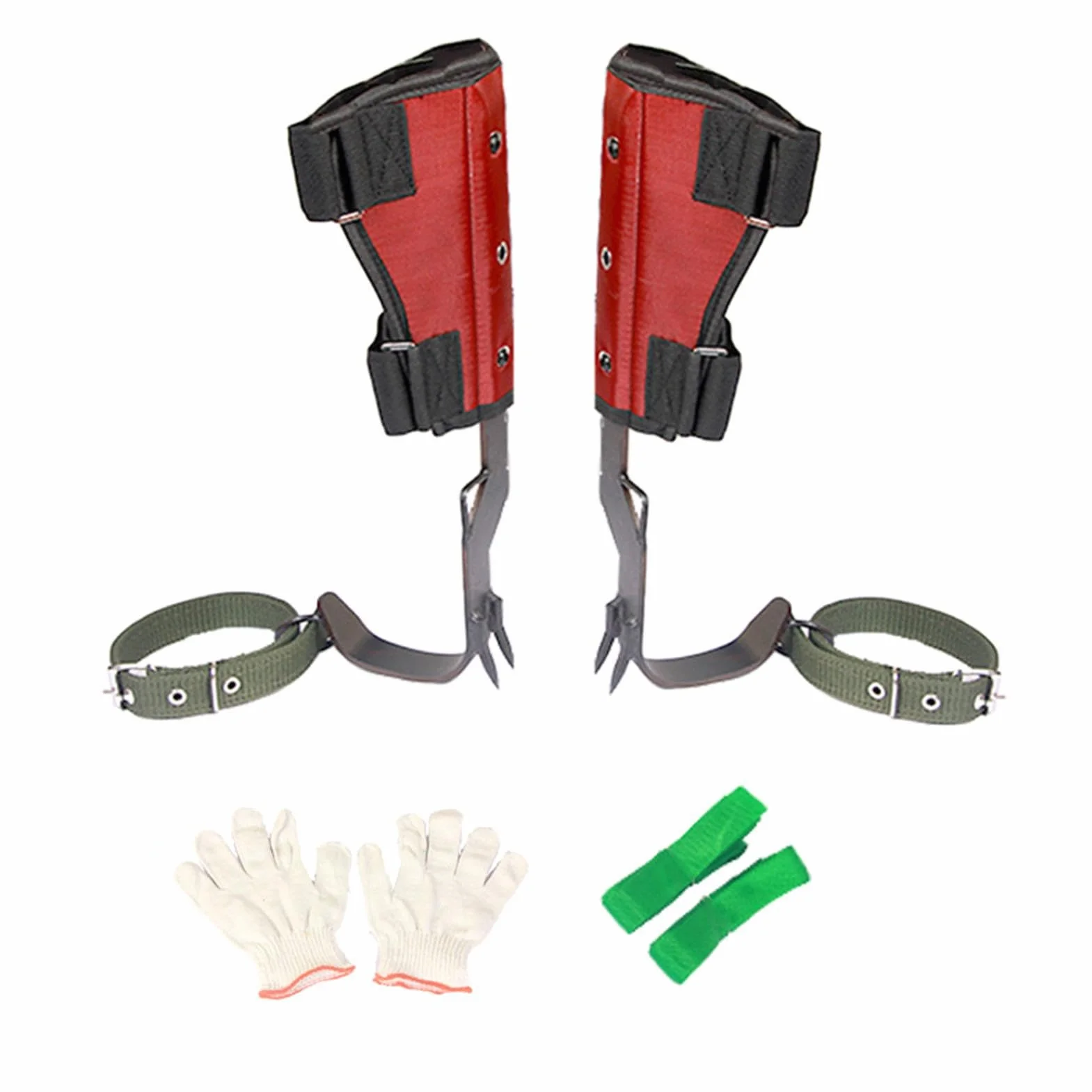 Picos de equipo de escalada de árboles, equipo de escalada de árboles, picos de escalada de árboles para zapatos, botas, kit de artefactos de equipo de escalada de árboles, herramienta de ayuda de