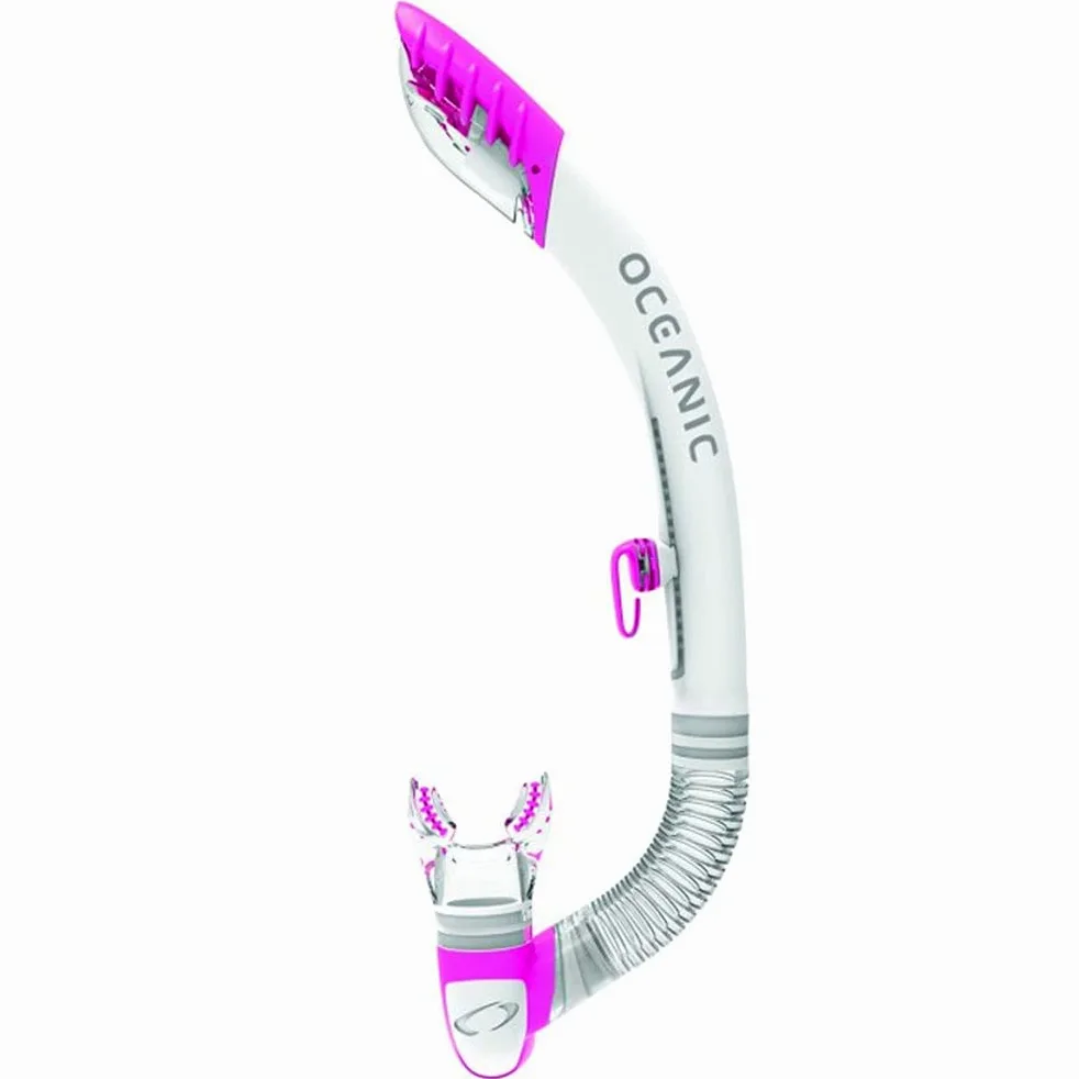 OCEANIC 07.1224.78 - Ultra Dry 2 Snorkel, White/Pink
