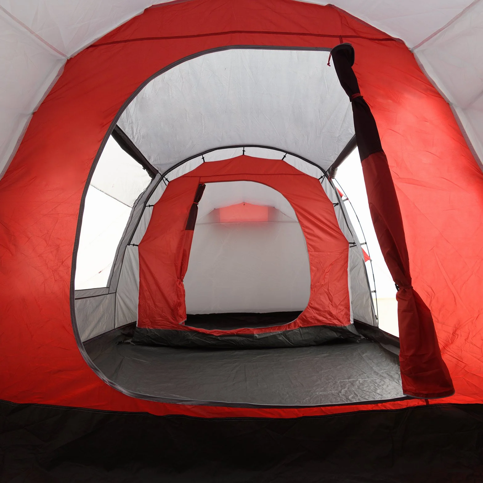 JUSTCAMP Lake 4 Tienda de Campaña Familiar 4 Personas (470 x 230 x 190 cm)