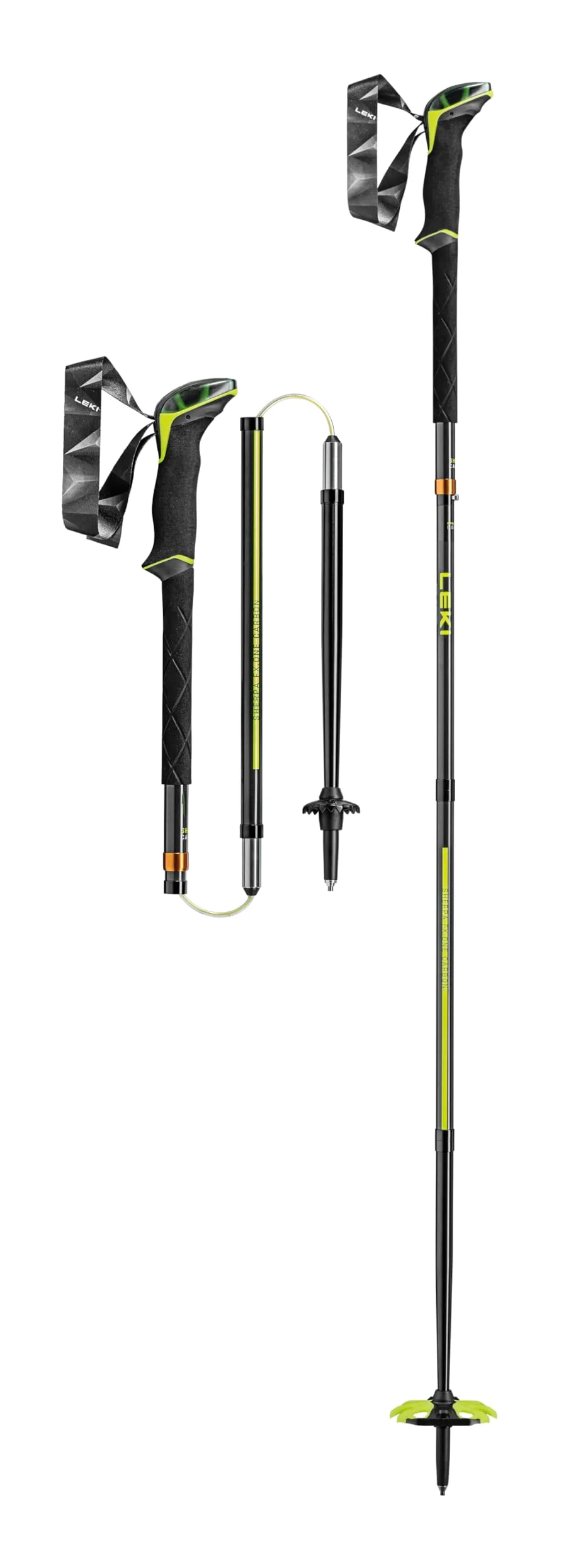 Leki Sherpa FX.One Carbon Poles, 125 cm
