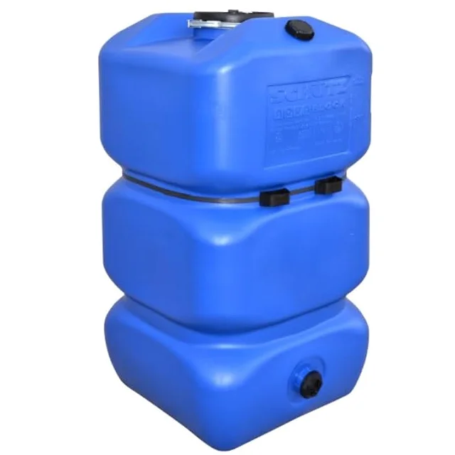 Depósito Agua Potable Cuadrado 600 litros, 74x74x135 cm, Recomendado para Uso Exterior