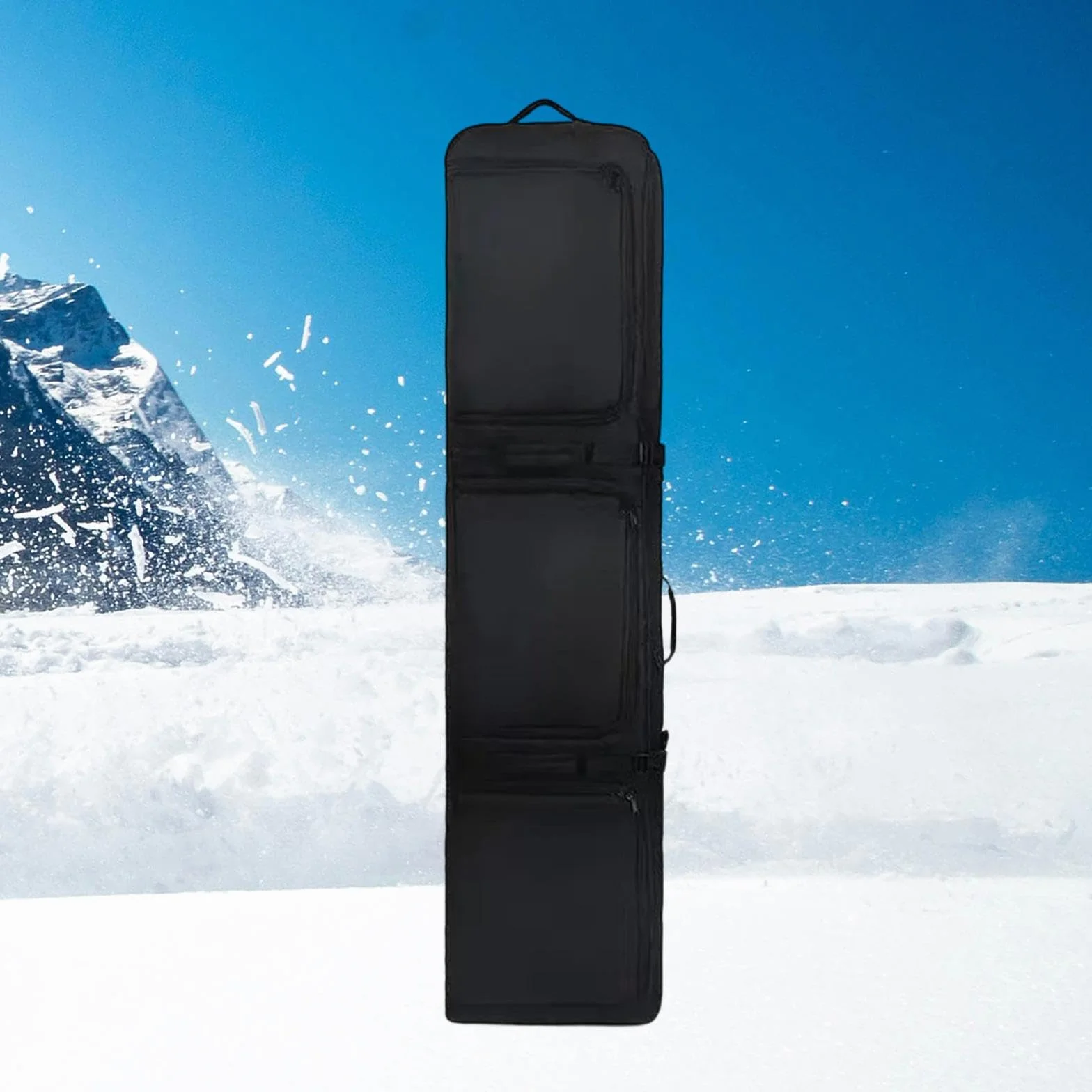 KESOTO Bolsa de Snowboard Impermeable con Ruedas Resistente a Arañazos