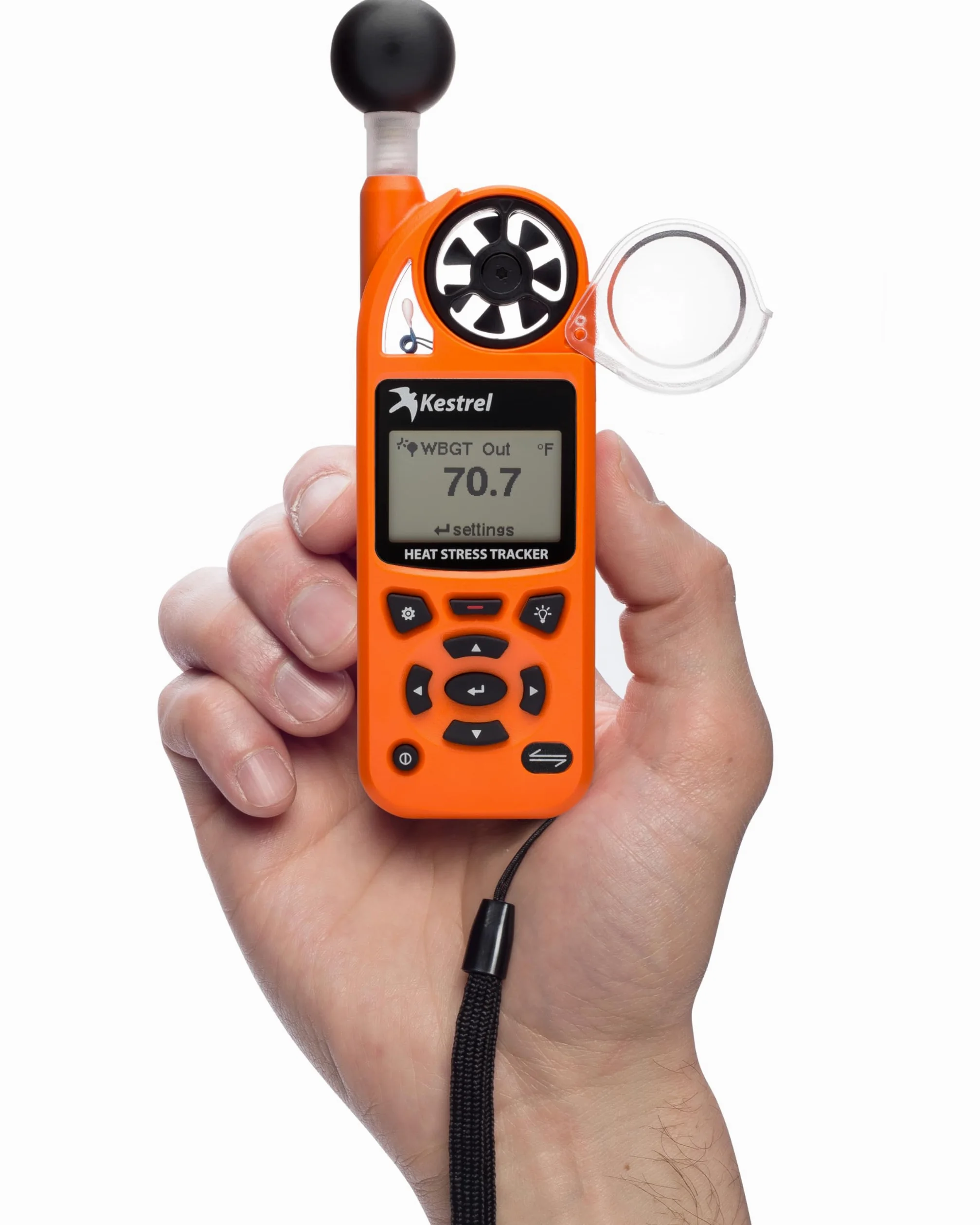 Kestrel 5400 Perseguidor de estrés térmico y soporte de paletas