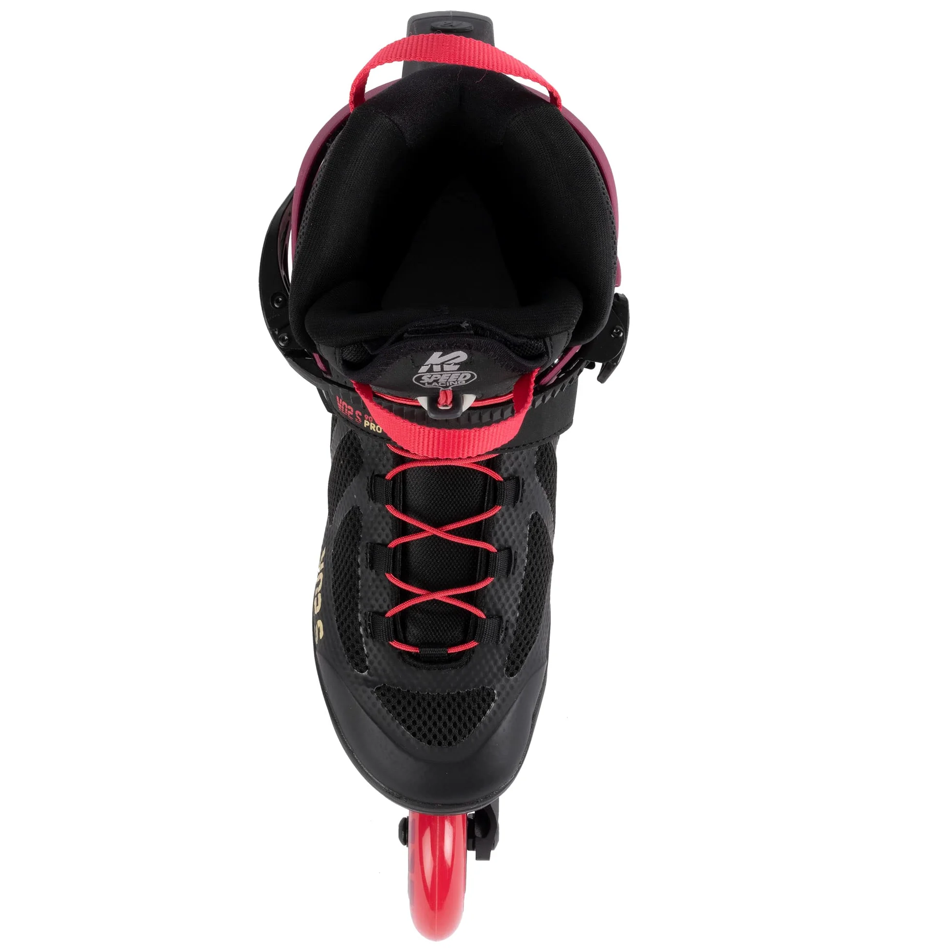 K2 Skate VO2 S 90 Short Cuff Unisex - Adult Inline Skates - Burgandy - Pink - 30G0247