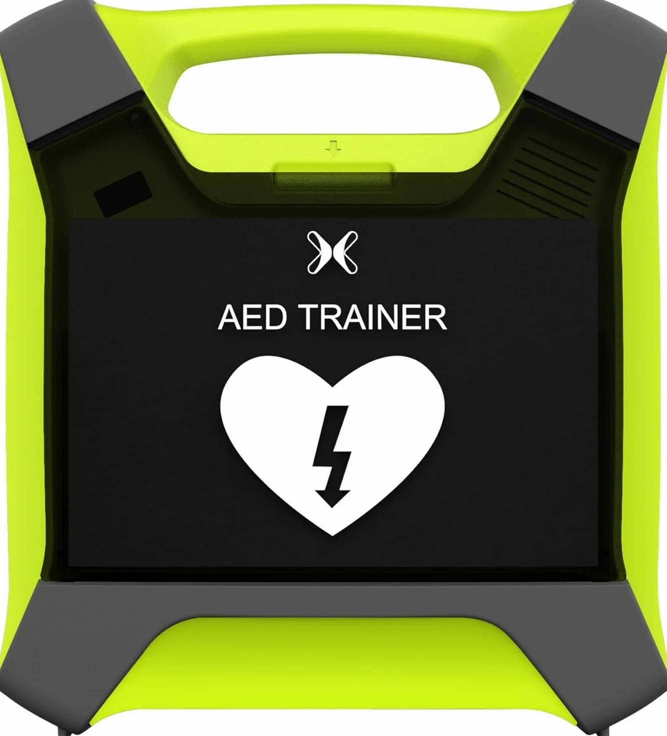 Desfibrilador de Entrenamiento XFT 120G con Pantalla, Voz en Español, Polaco, Francés, Inglés, 10 Escenarios, Enseñanza RCP para Curso SVB y DEA