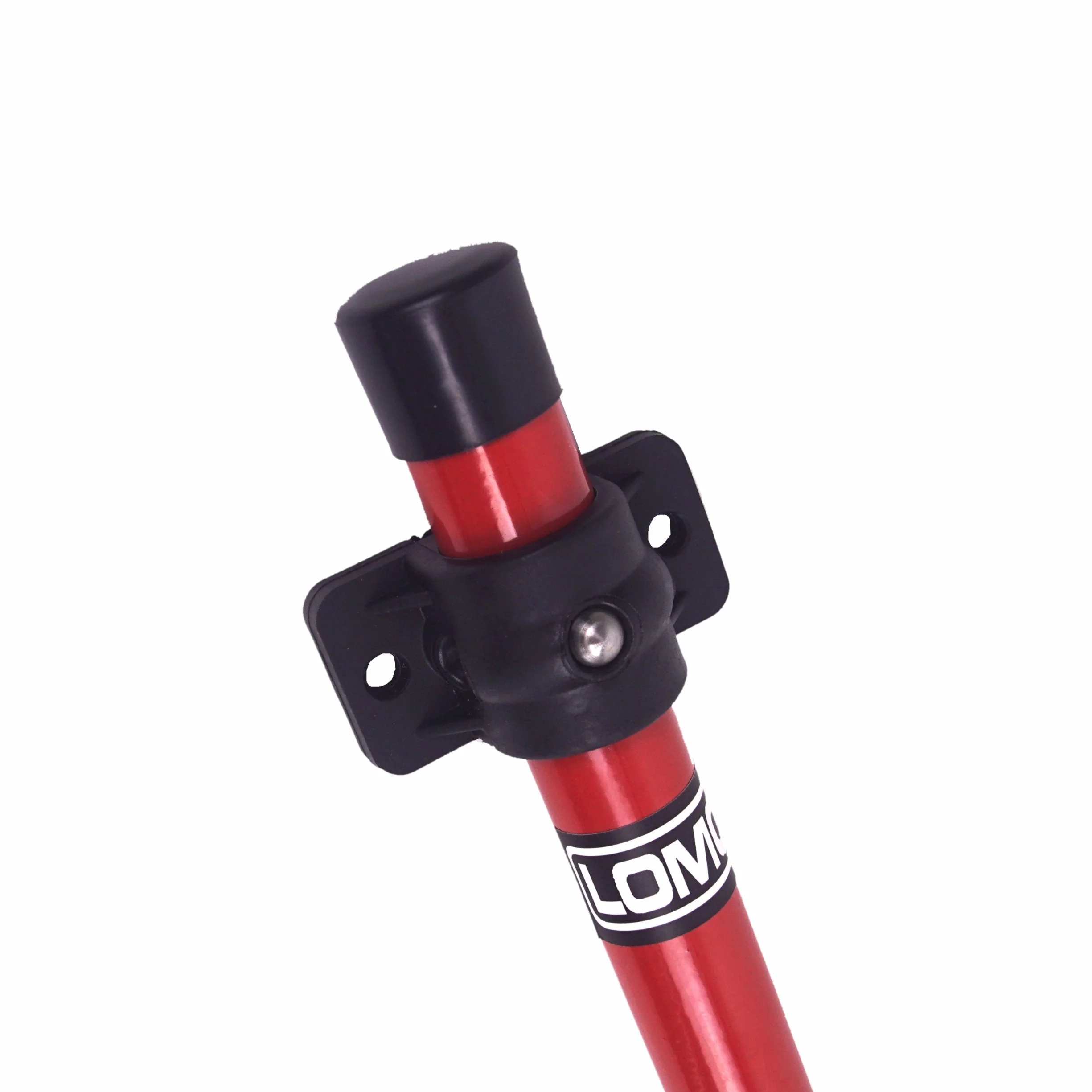 Lomo Soporte de pared plegable para kayak rojo