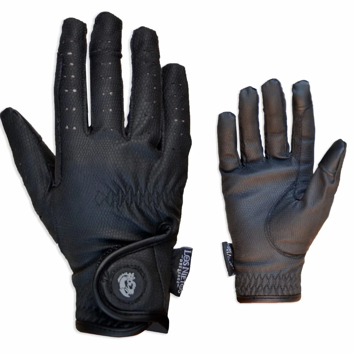 Guantes de equitación Serino Los Nietos Dressage | Talla: L | Equipamiento para el caballo | Producto de Guarnicionería | Tradición artesana | Los Nietos