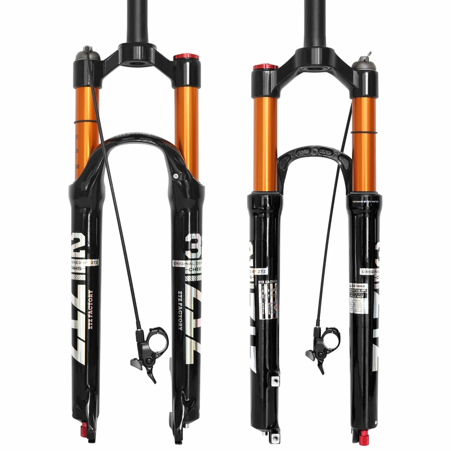 Aleación de magnesio Montaña Horquilla Delantera Presión de Aire Amortiguador Horquilla Horquilla Accesorios de Bicicleta