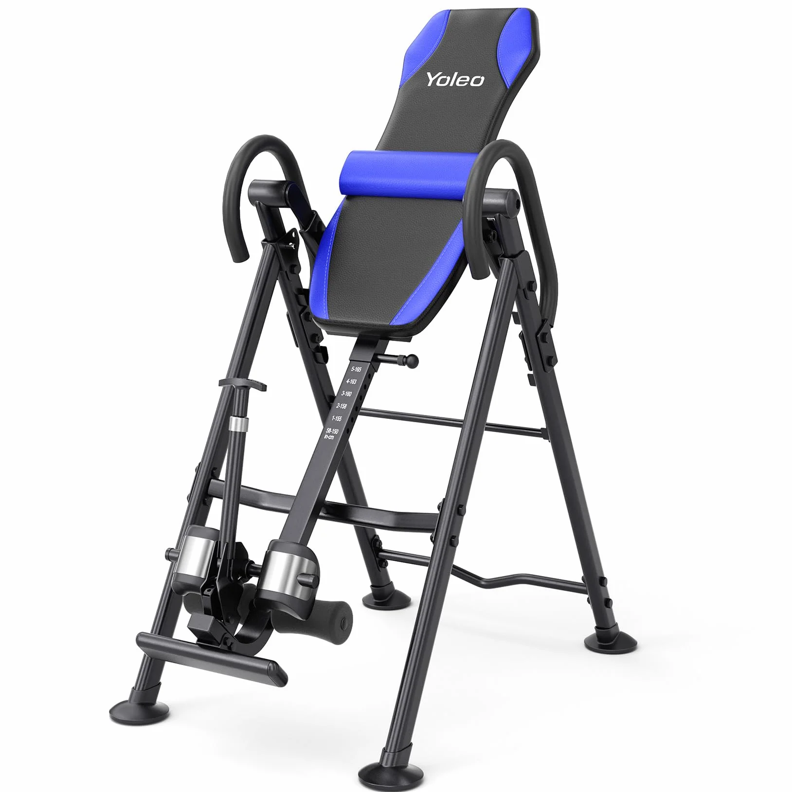 YOLEO Gravity Mesa de inversión Robusto con Soporte Lumbar, Ajuste Multiángulo para Terapia de Alivio del Dolor