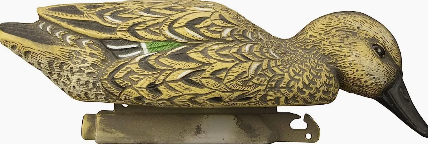 Higdon Outdoors Señuelos estándar de Pato Verde Azulado, Relleno de Espuma