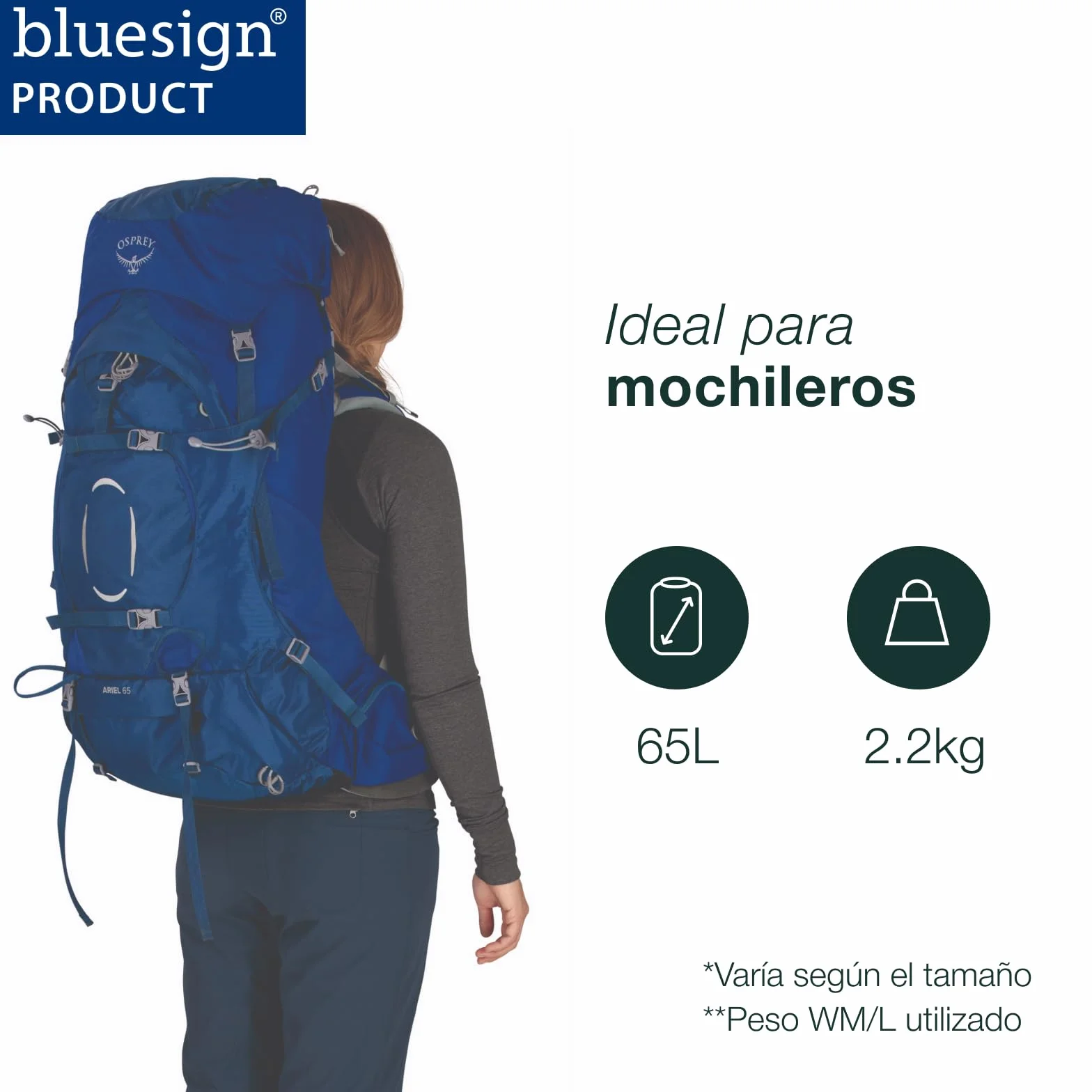 Osprey Ariel Mujer Mochila