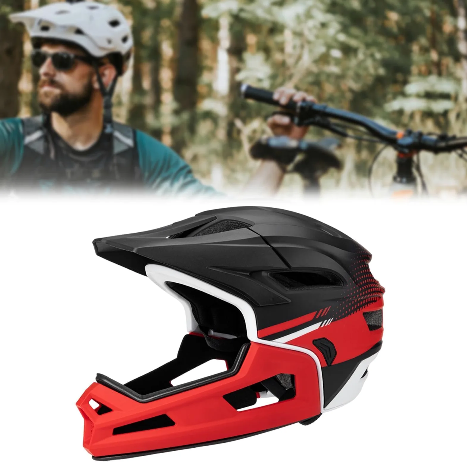 Casco integral para bicicleta, cascos de ciclismo, equipo de ciclismo, casco ajustable para hombre y mujer, ciclismo, deportes al aire libre