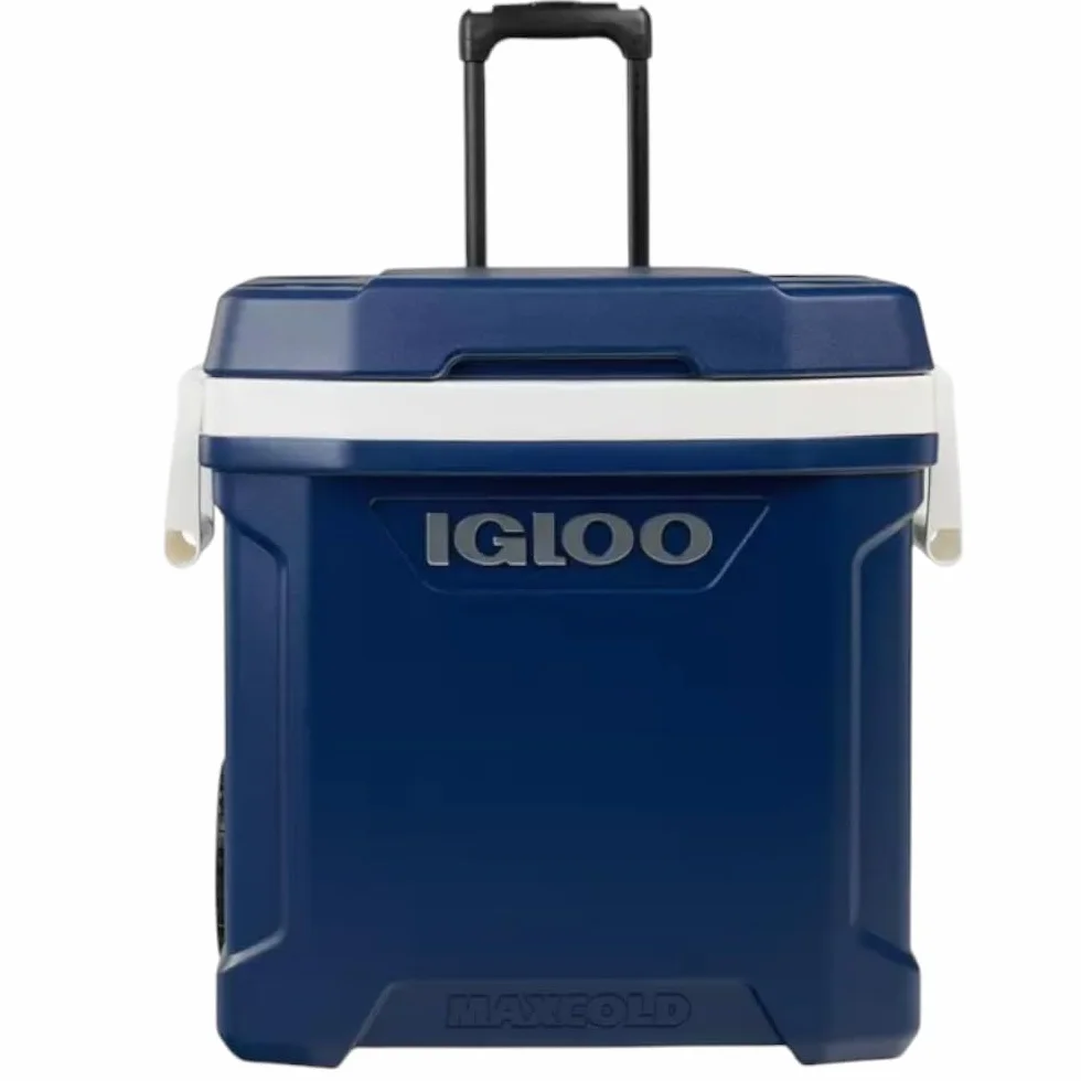 Igloo Cooler 62 QT Gris Maxcold con Ruedas