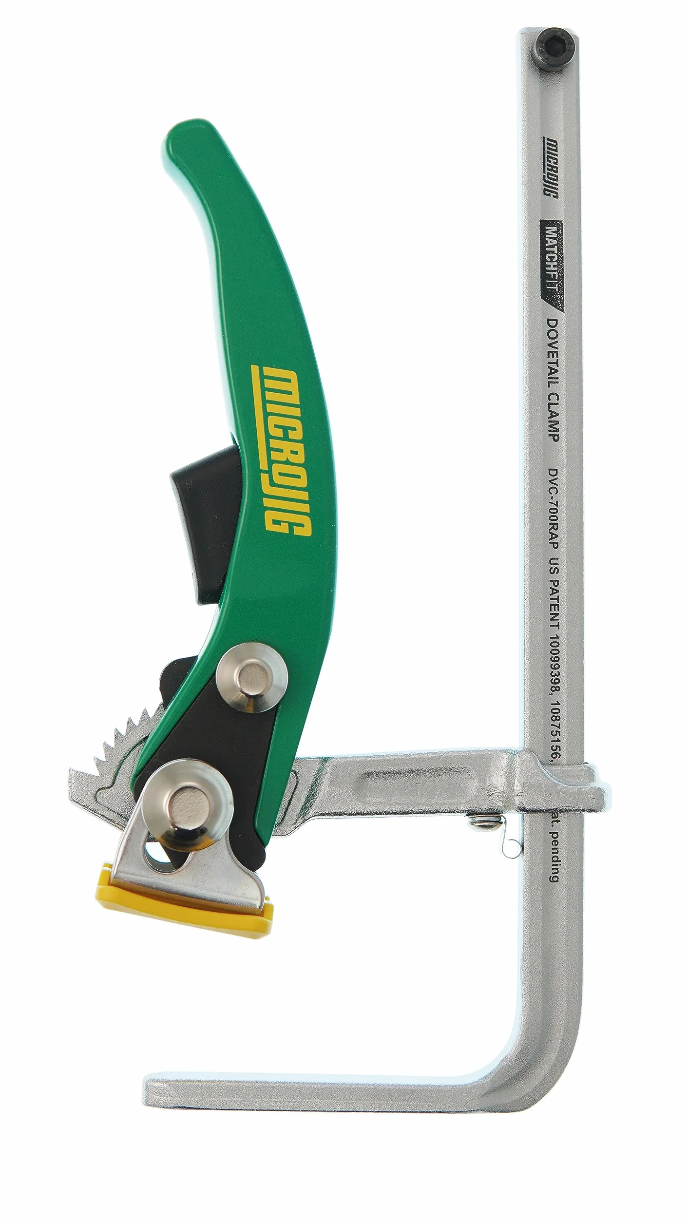 Micro Jig DVC-700RAP Abrazadera de Rachet de cola de milano
