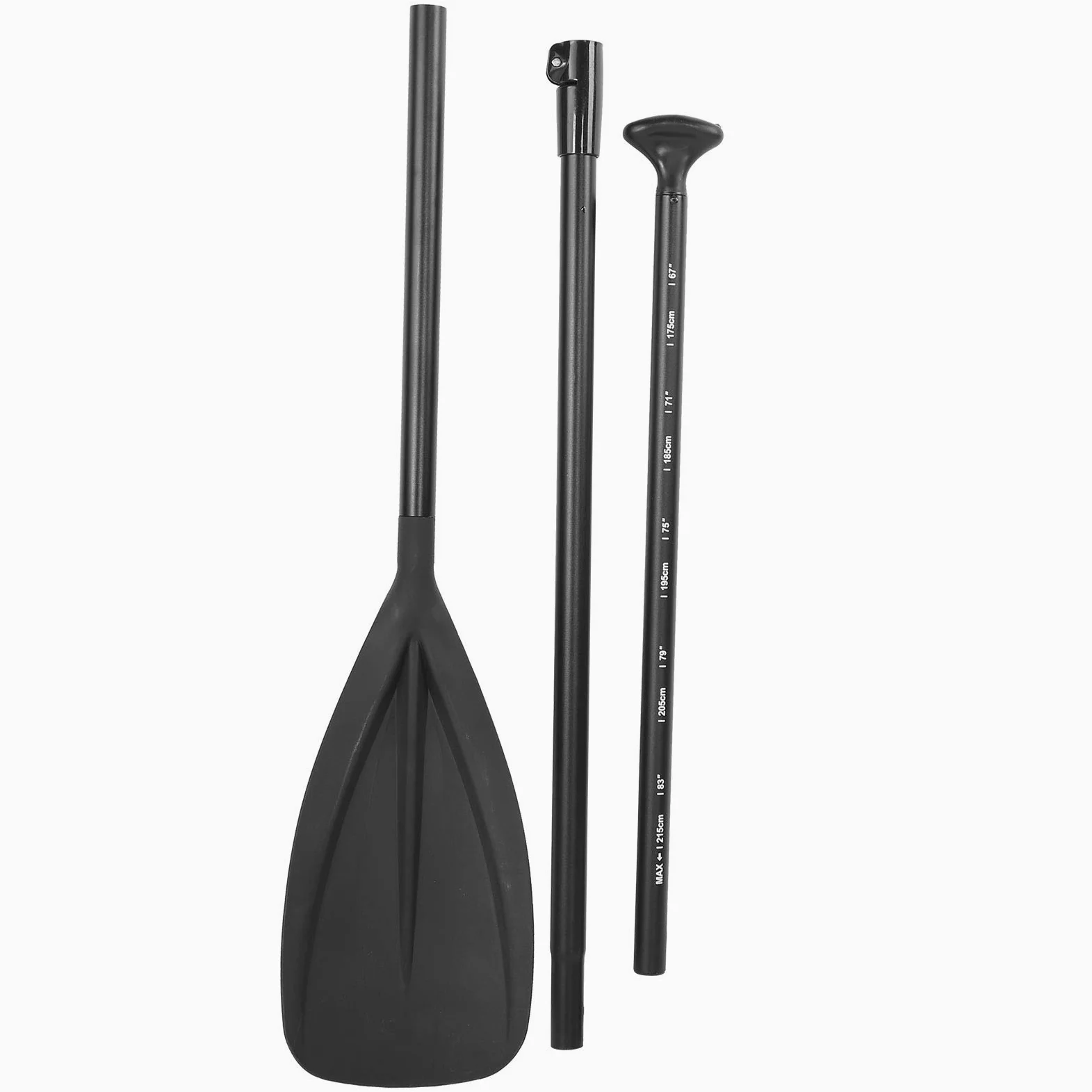 Remo de kayak ajustable | Tabla de remo de pie de aleación de aluminio de 175-215 cm | Remo de canoa desmontable para kayak/tabla de remo de pie/paseos en bote | Ligero 900 g,