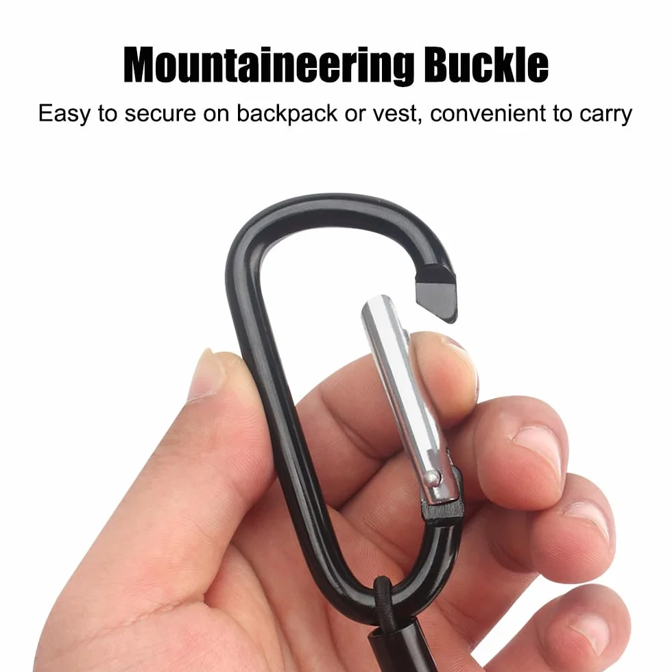 Tippet Holder, 3 piezas de acero inoxidable Tippet accesorios de pesca con mosca incorporados cuerda elástica de alta elasticidad para dispensar líderes Tippets