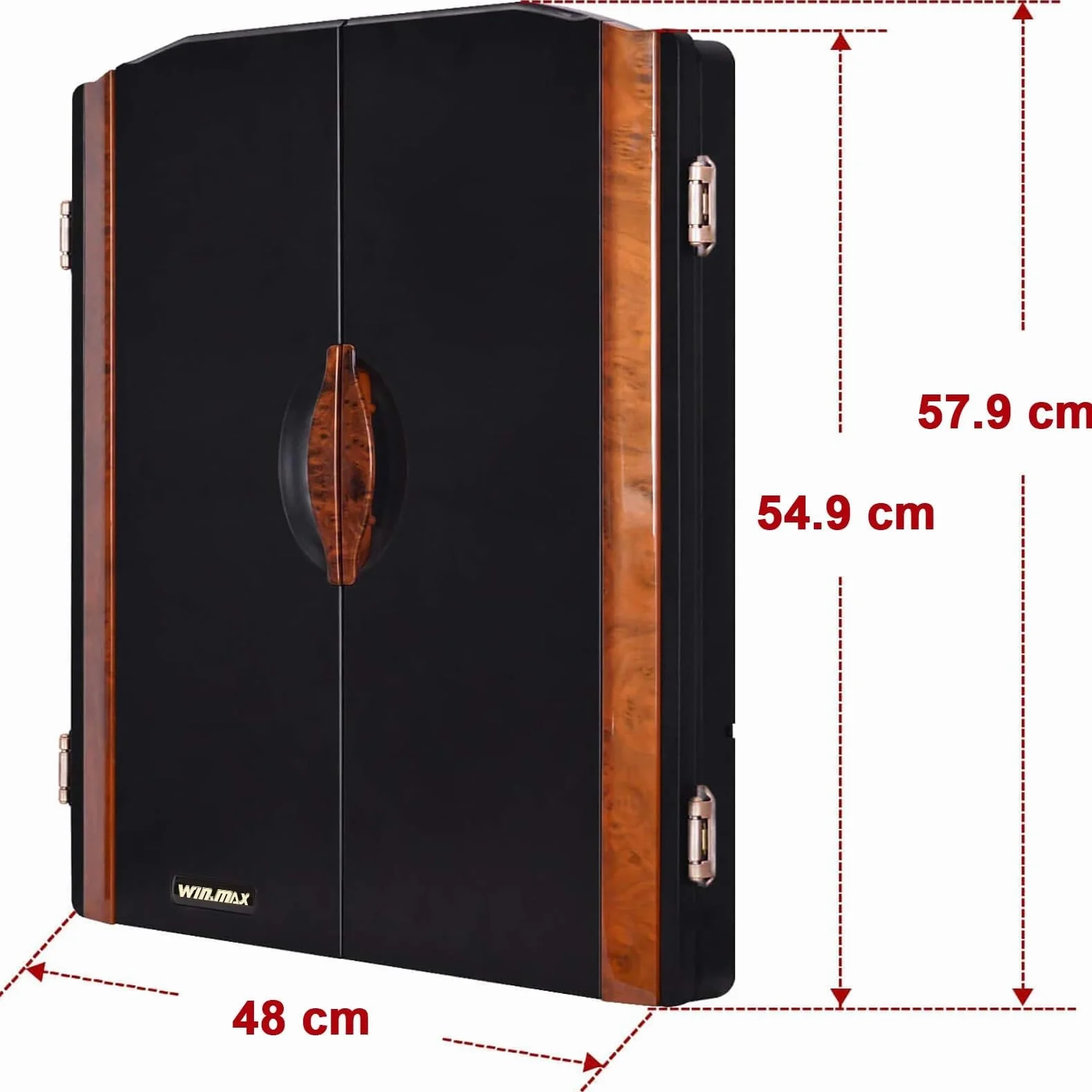 WIN.MAX Diana electrónica profesional 65 variantes 1-8 jugadores 12 dardos Pro 100 accesorios