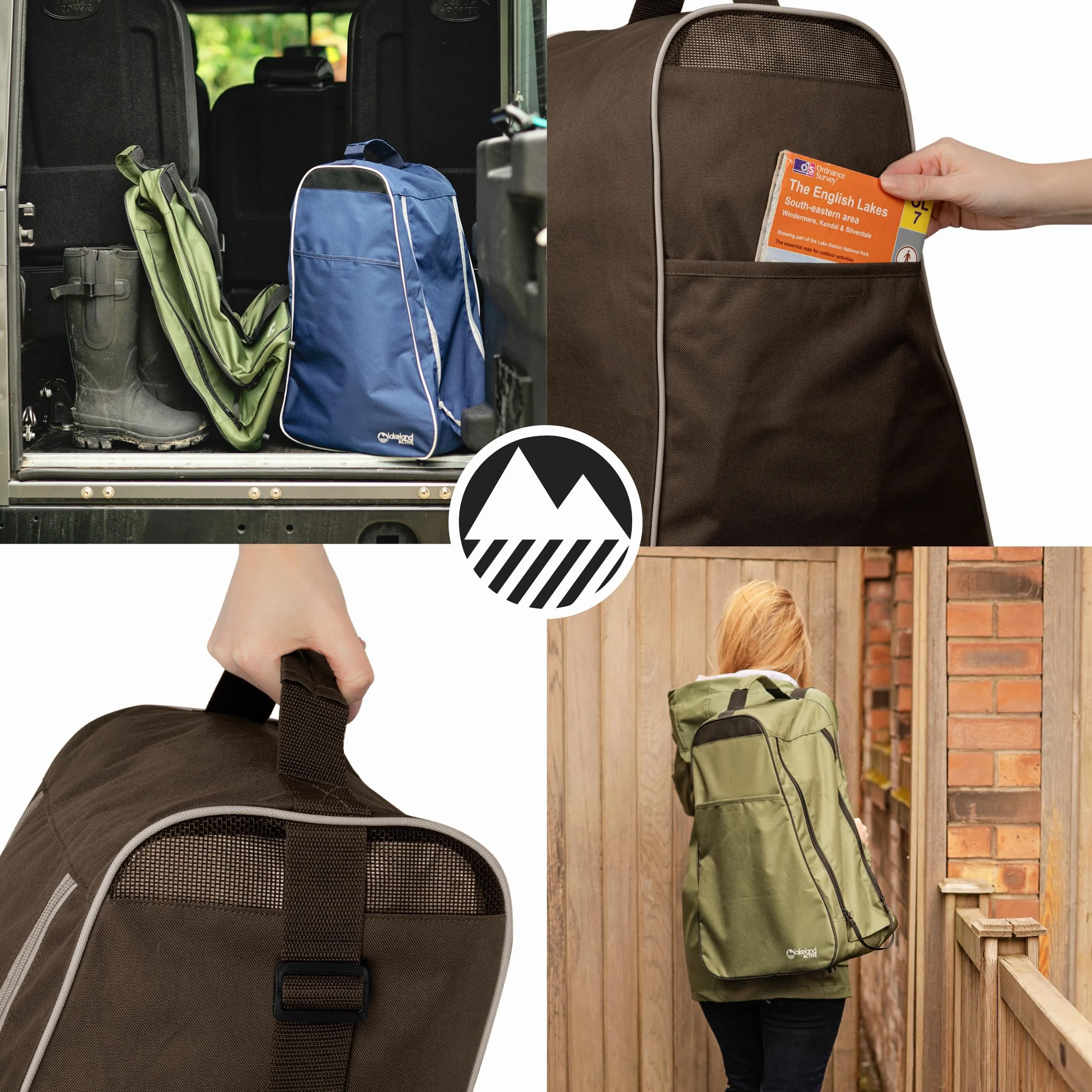 Lakeland Active Oakfield Wellington - Bolsa para botas, Brown, Talla única, Bolsa para zapatos