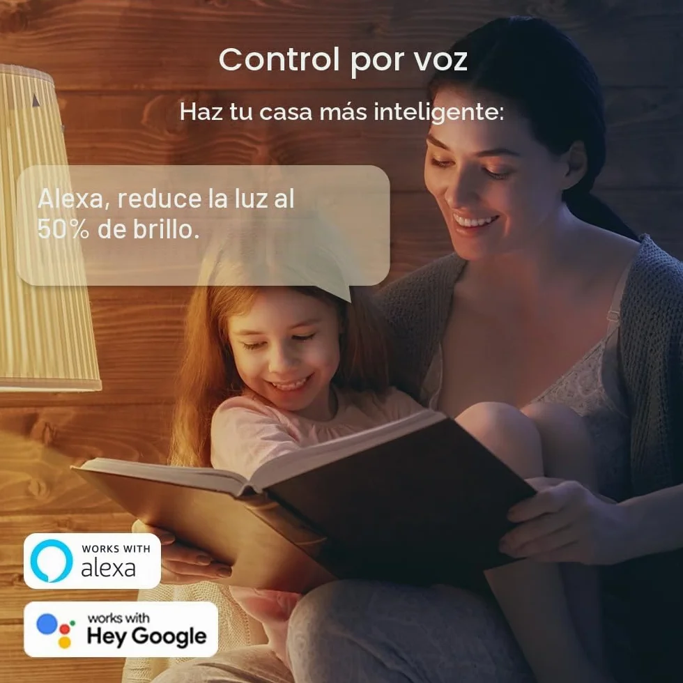 Bombilla LED inteligente Wi-Fi Tapo E27 806 lúmenes 8.3W compatible con Alexa Google Home
